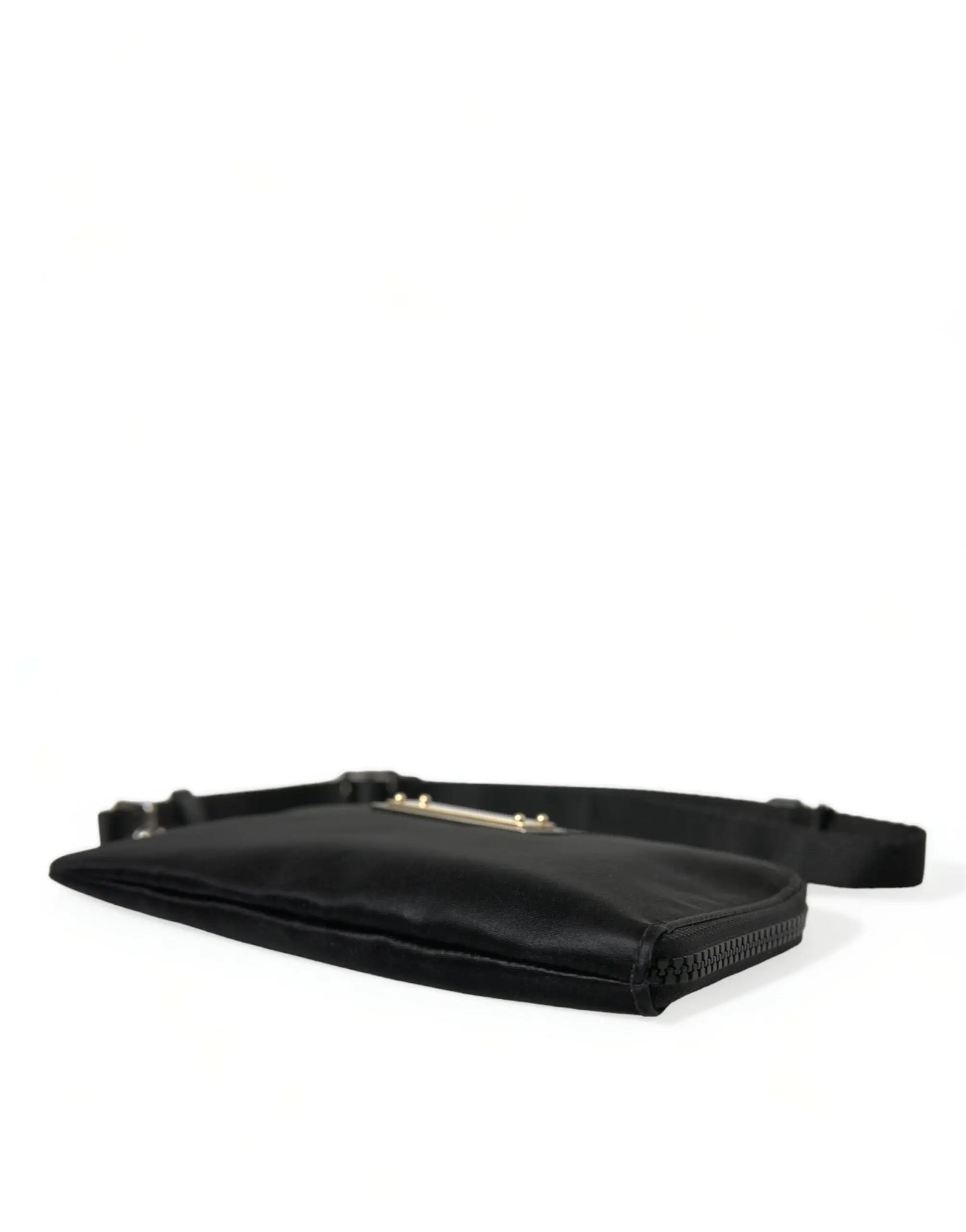 Pochette Dolce&Gabbana Plaque Logo noire Dolce & Gabbana
