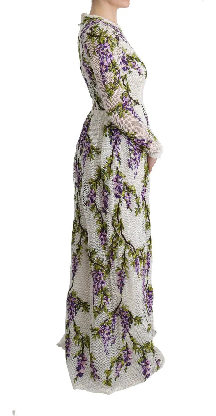 Robe Dolce & Gabbana A-line blanche Dolce & Gabbana