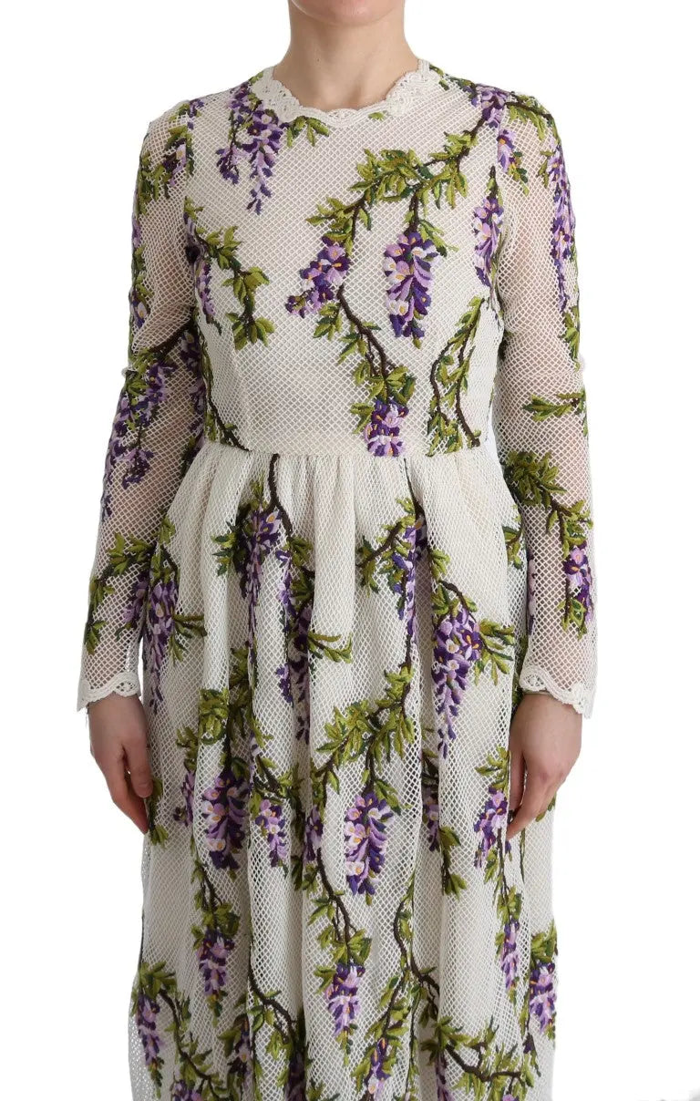 Robe Dolce & Gabbana A-line blanche Dolce & Gabbana