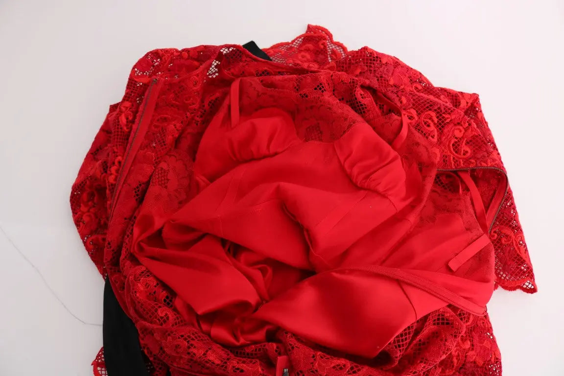 Robe Dolce & Gabbana Longue rouge Dolce & Gabbana