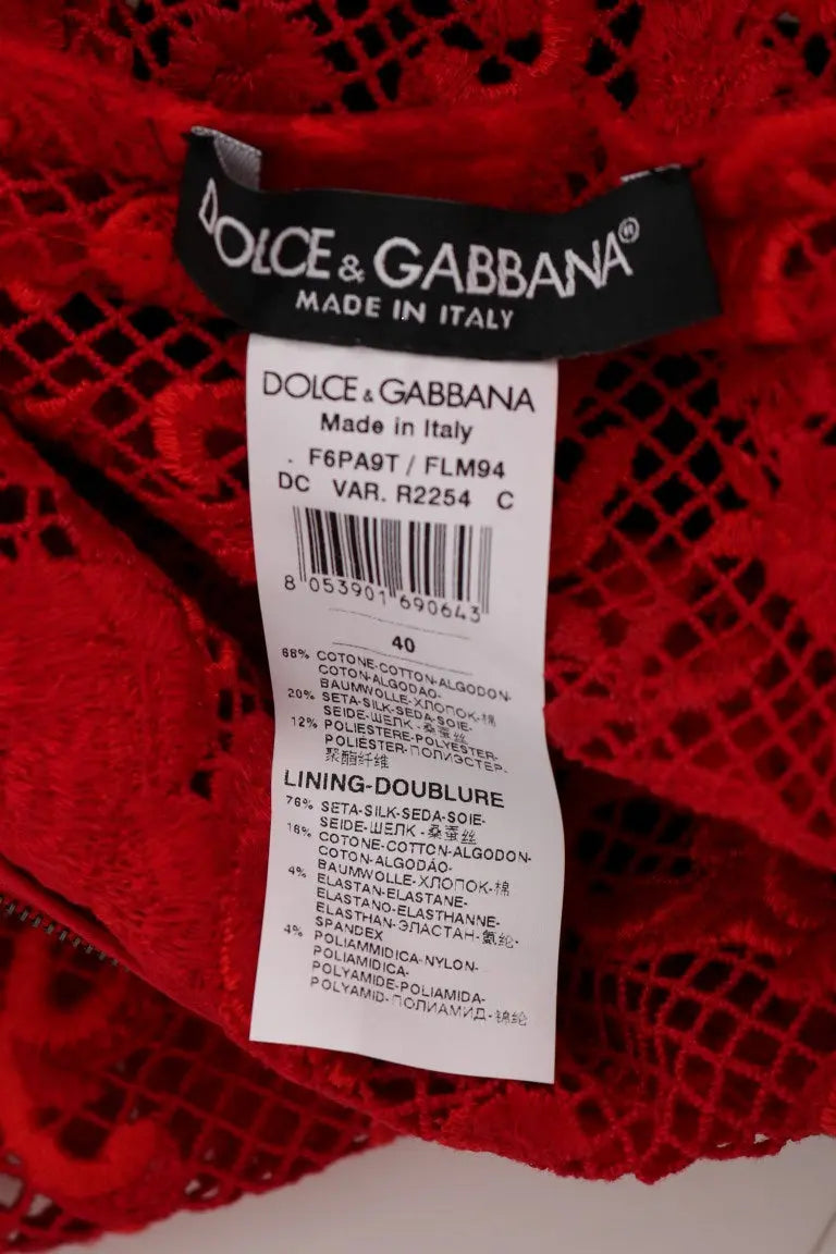 Robe Dolce & Gabbana Longue rouge Dolce & Gabbana
