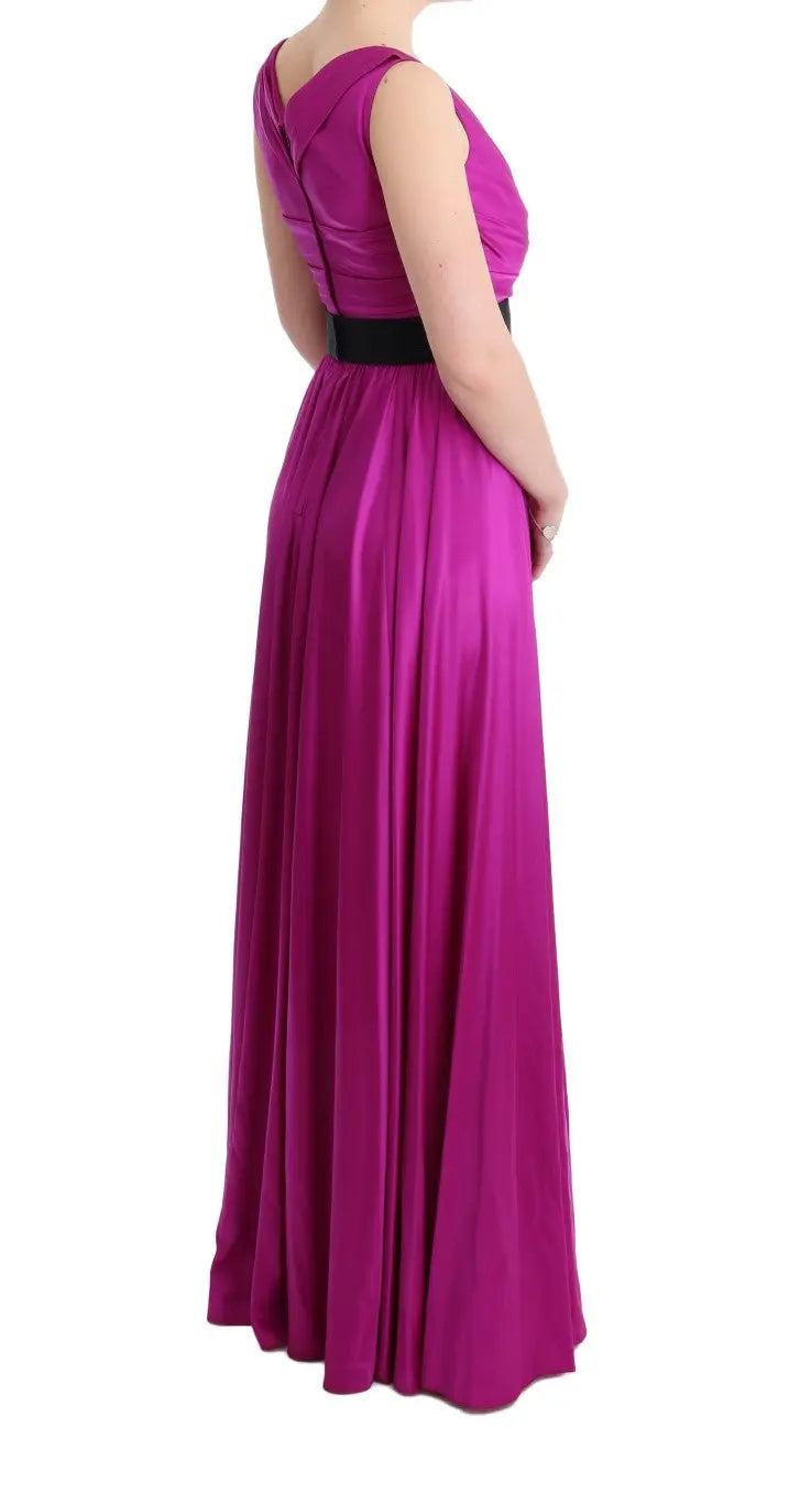 Robe longue Dolce & Gabbana rose Dolce & Gabbana