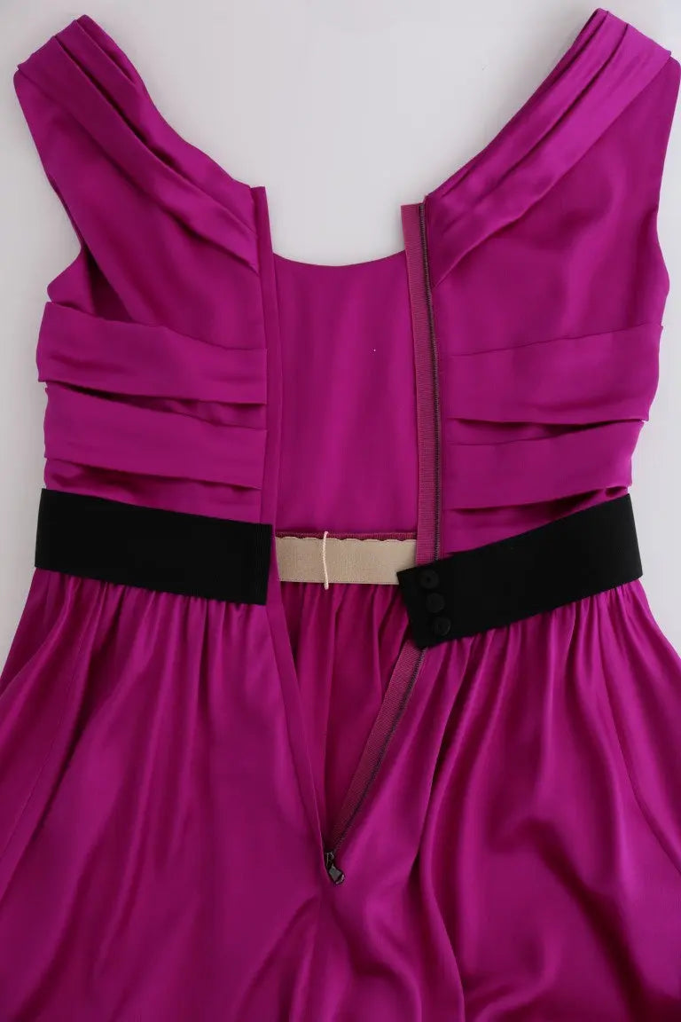 Robe longue Dolce & Gabbana rose Dolce & Gabbana