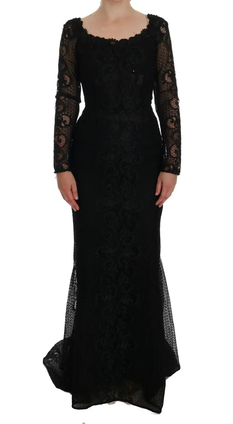 Robe Dolce & Gabbana longue noire Dolce & Gabbana