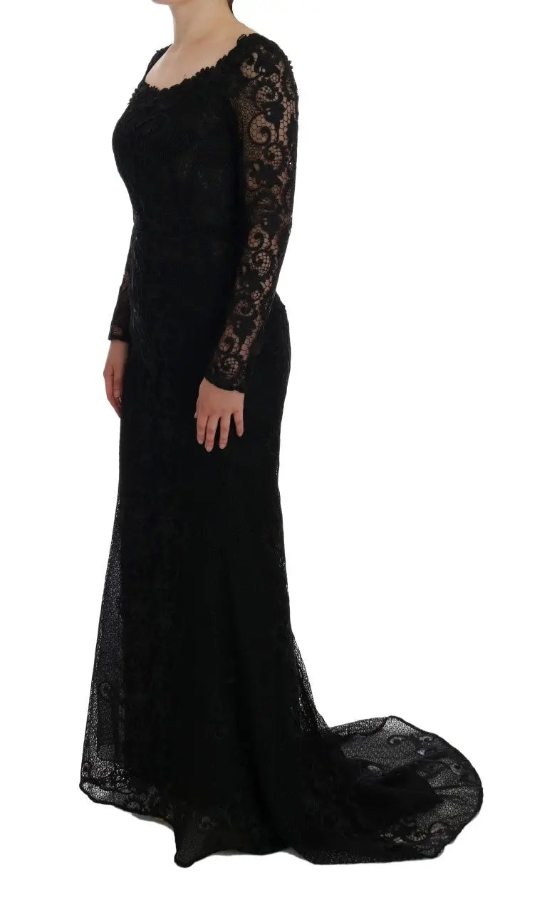 Robe Dolce & Gabbana longue noire Dolce & Gabbana