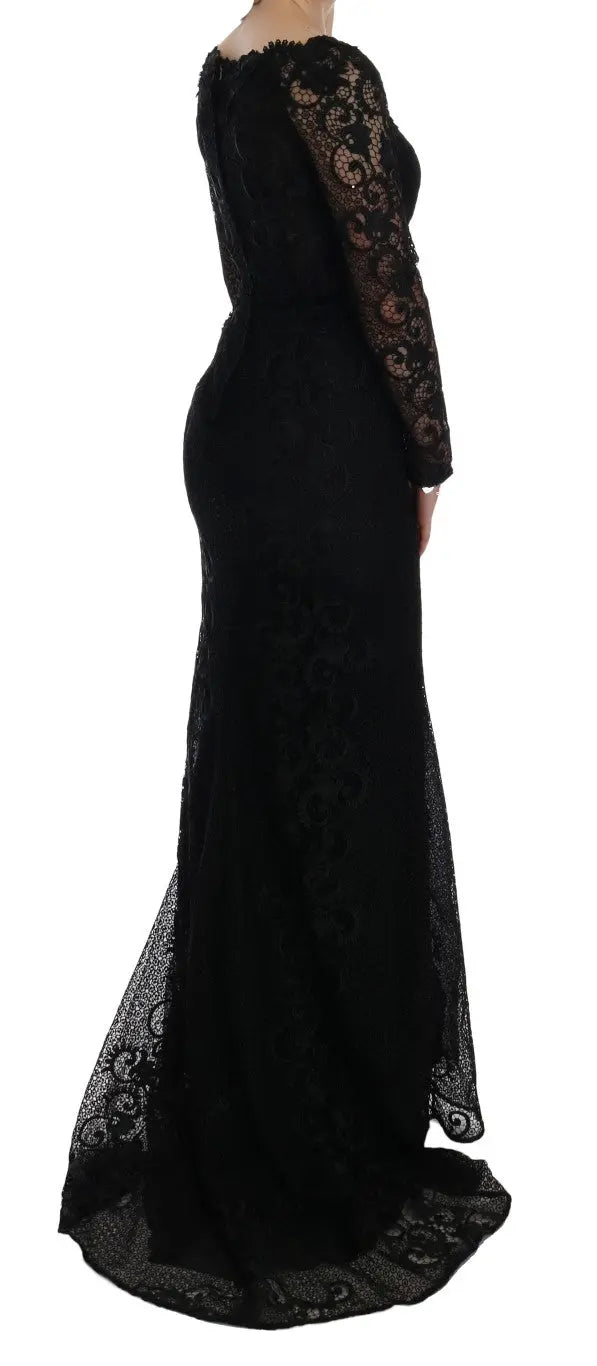Robe Dolce & Gabbana longue noire Dolce & Gabbana