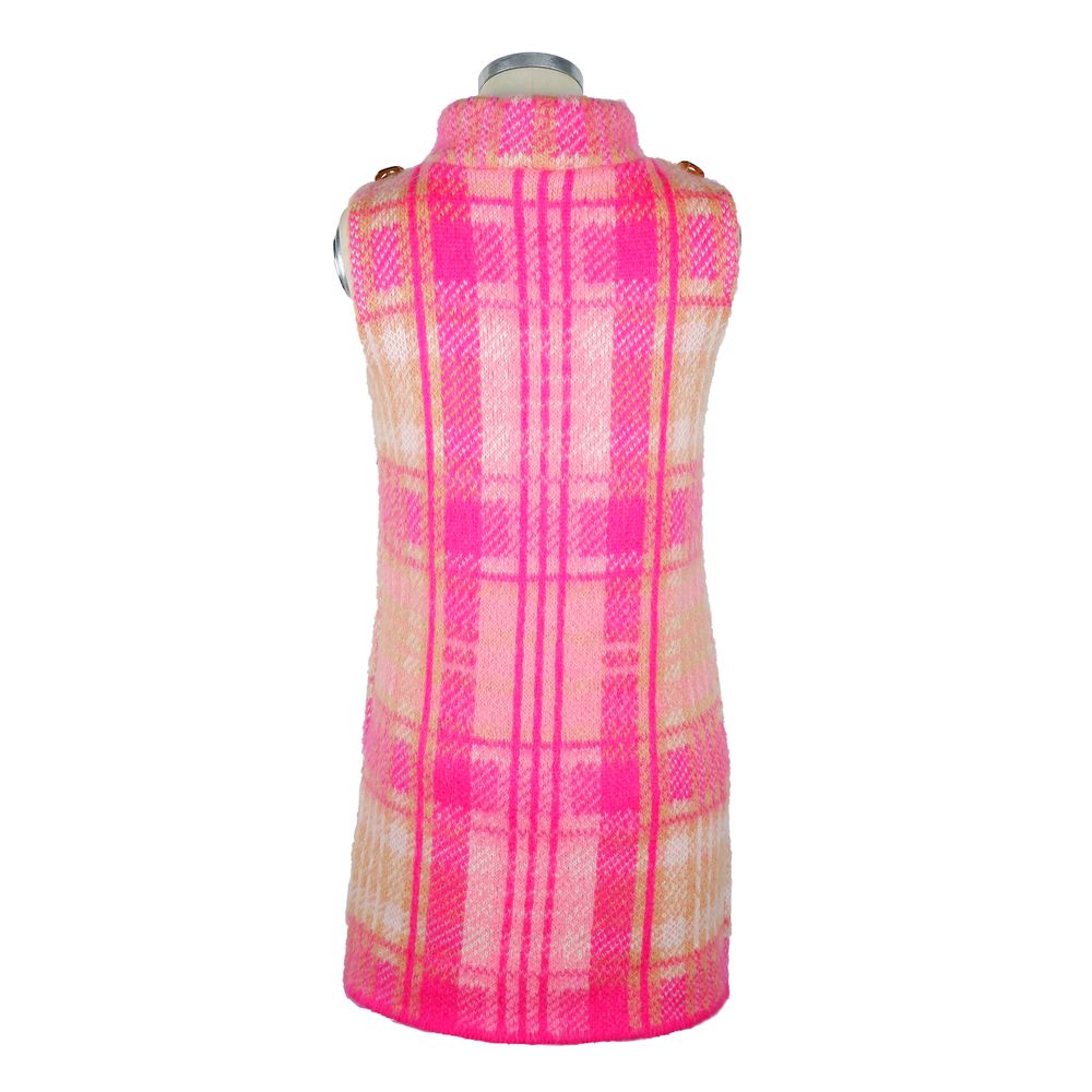 Robe Elisabetta Franchi sans manches fuchsia Elisabetta Franchi