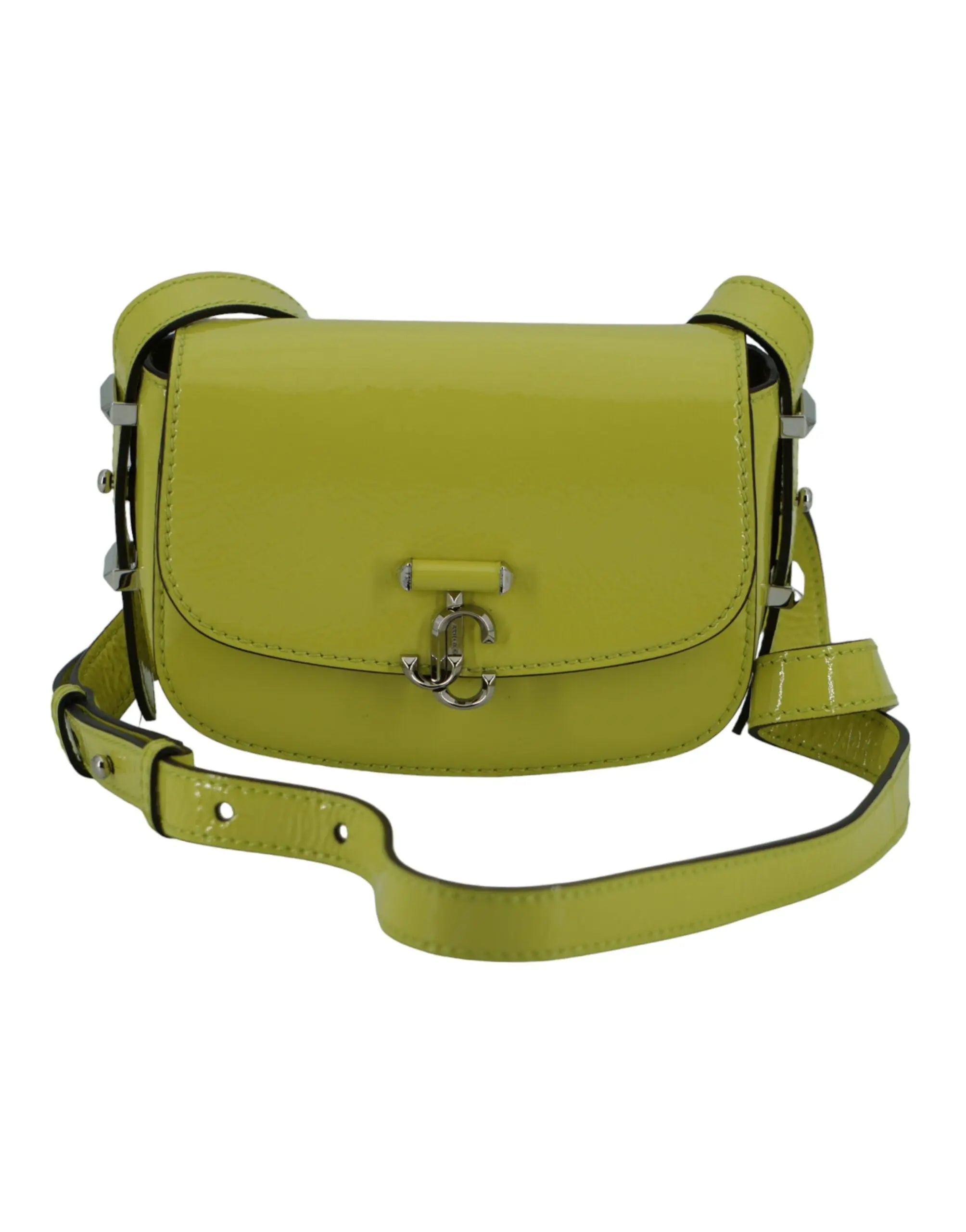 Sac épaule Jimmy Choo Arene citron Jimmy Choo