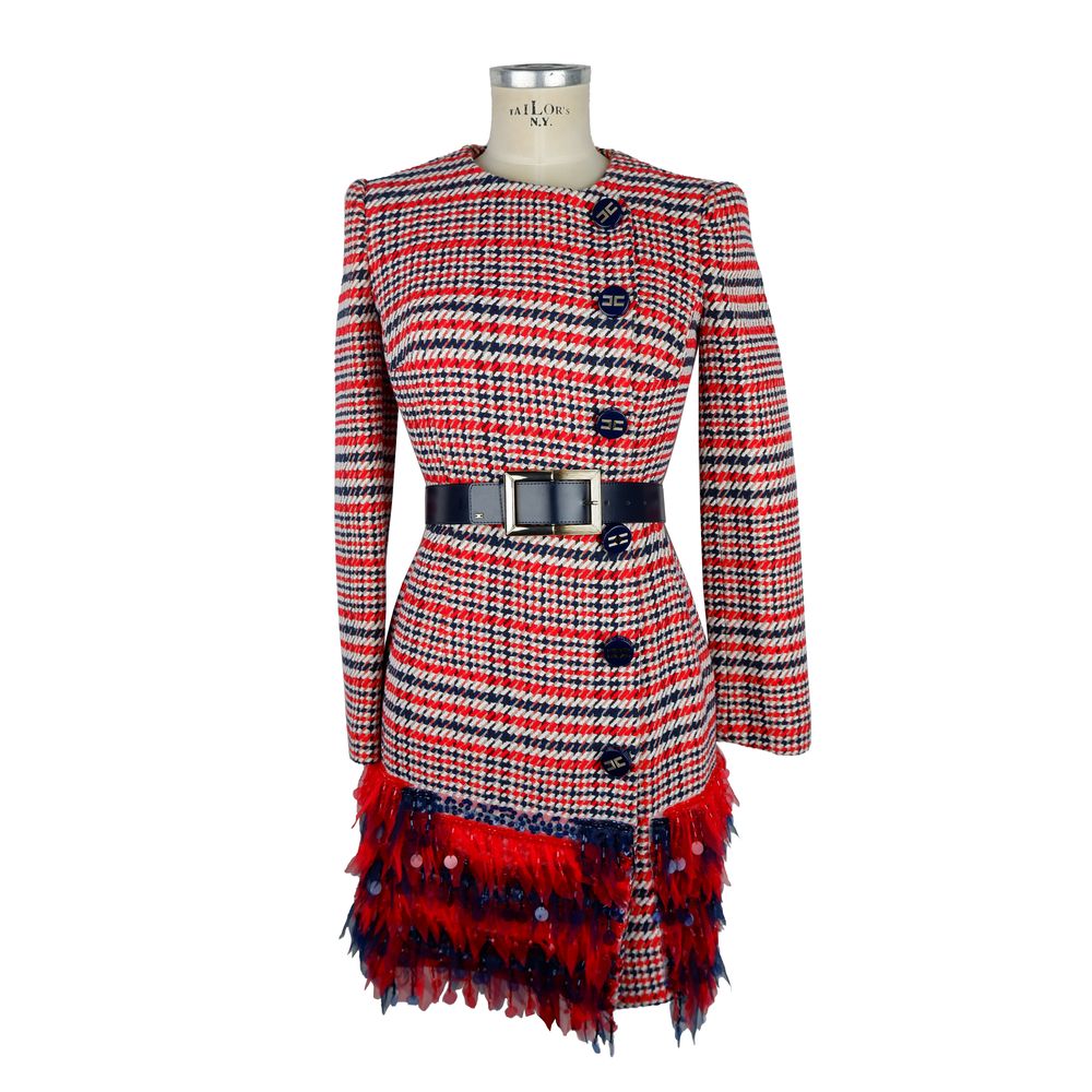 Robe Elisabetta Franchi rouge Elisabetta Franchi