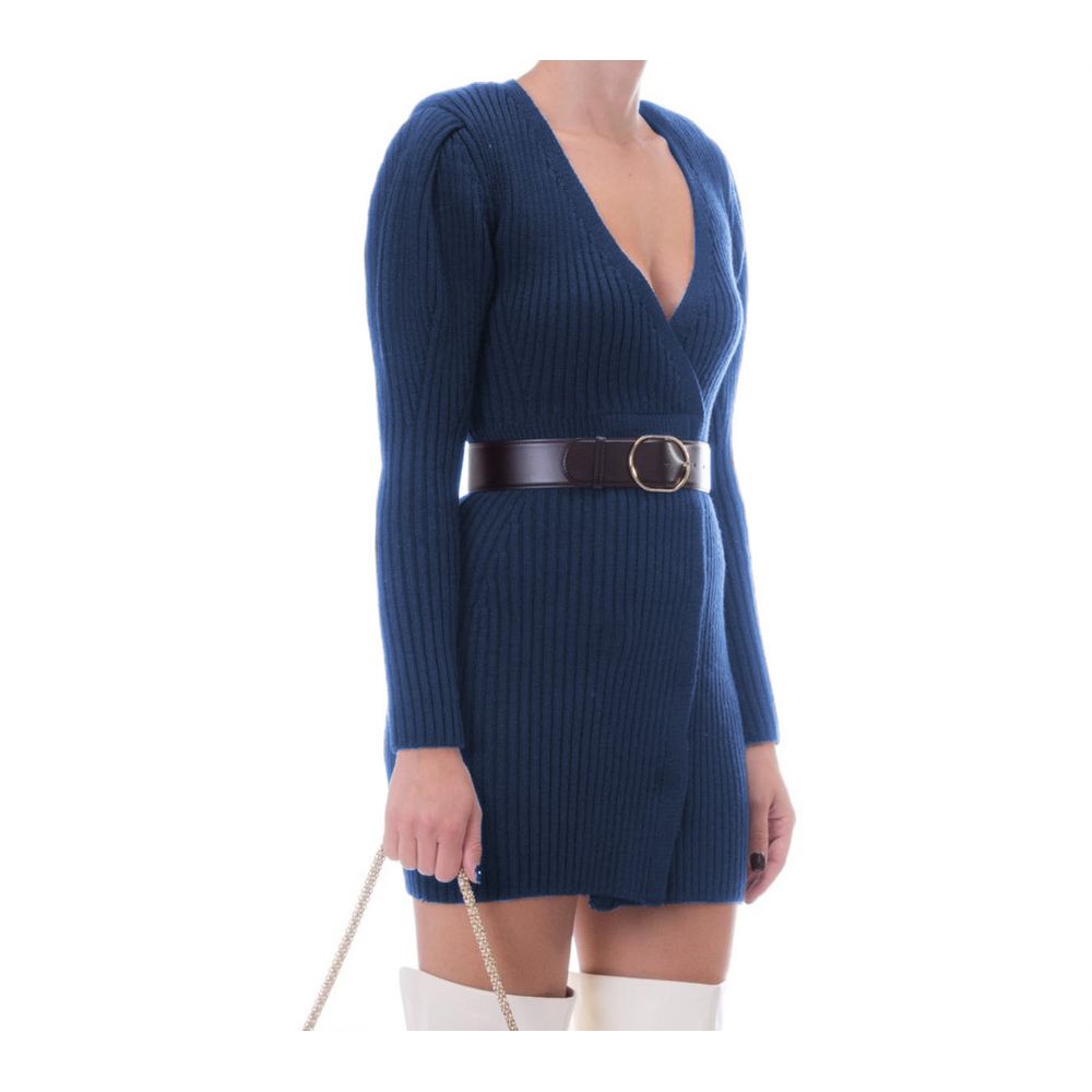 Robe Elisabetta Franchi bleue Elisabetta Franchi