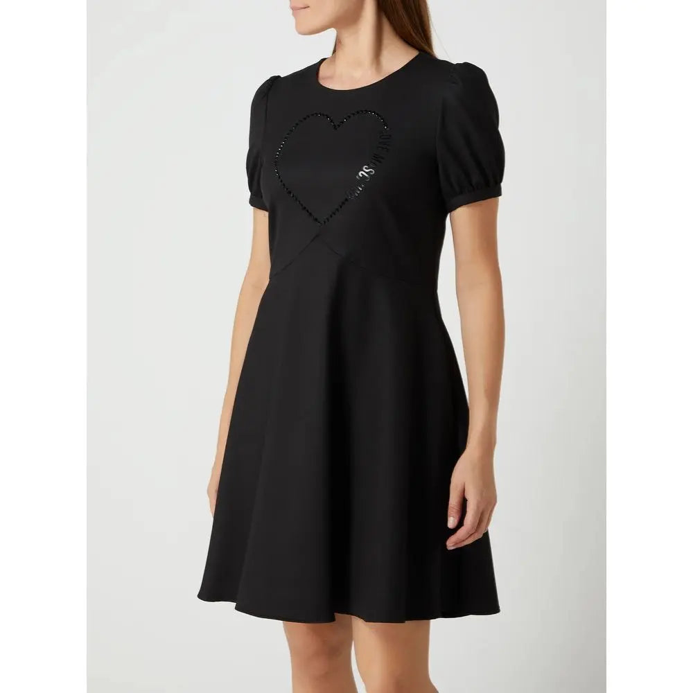 Robe Love Moschino noire Love Moschino
