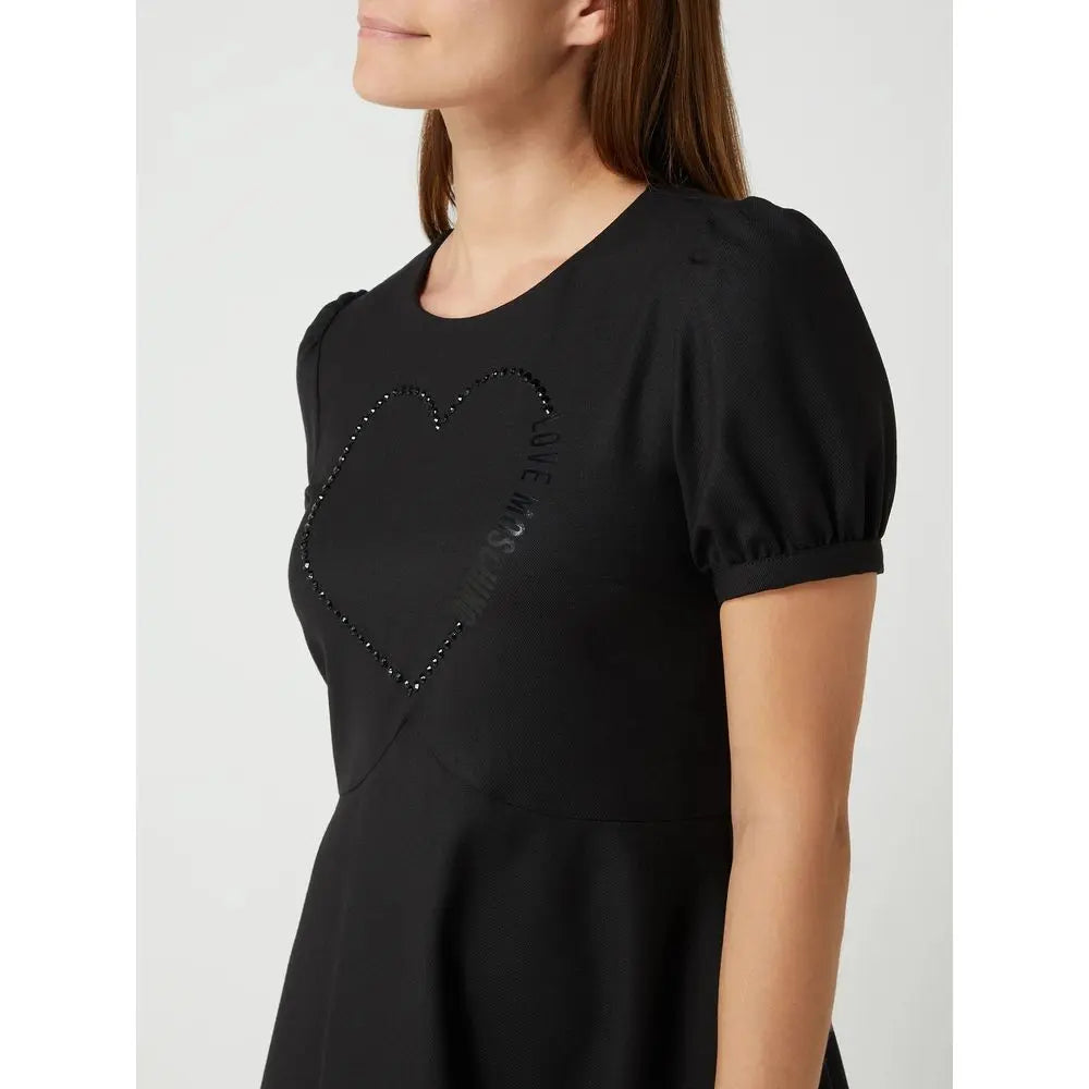 Robe Love Moschino noire Love Moschino