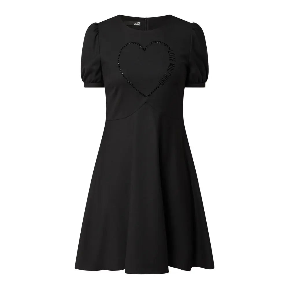 Robe Love Moschino noire Love Moschino
