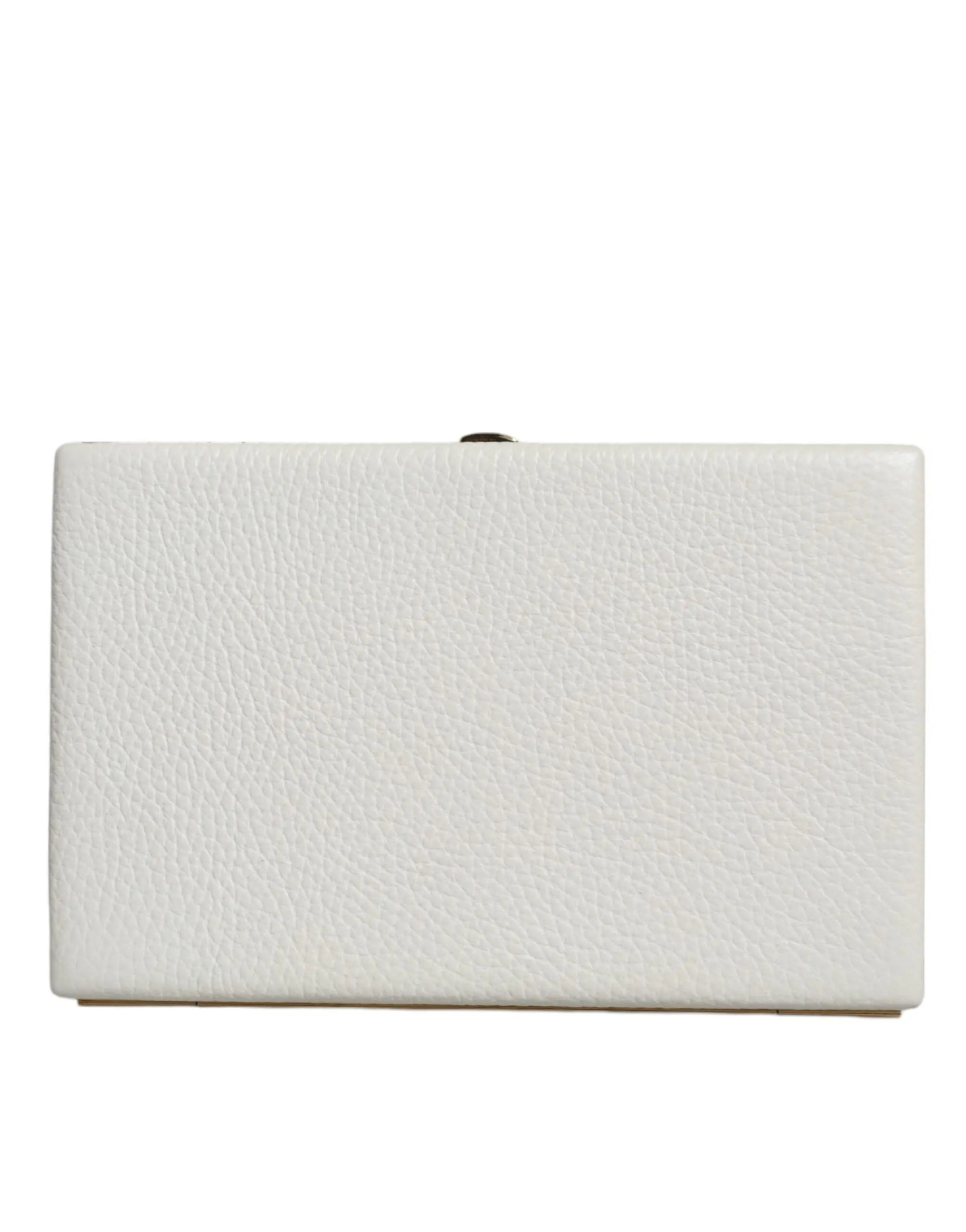 Clutch Dolce & Gabbana miniature blanche Dolce & Gabbana
