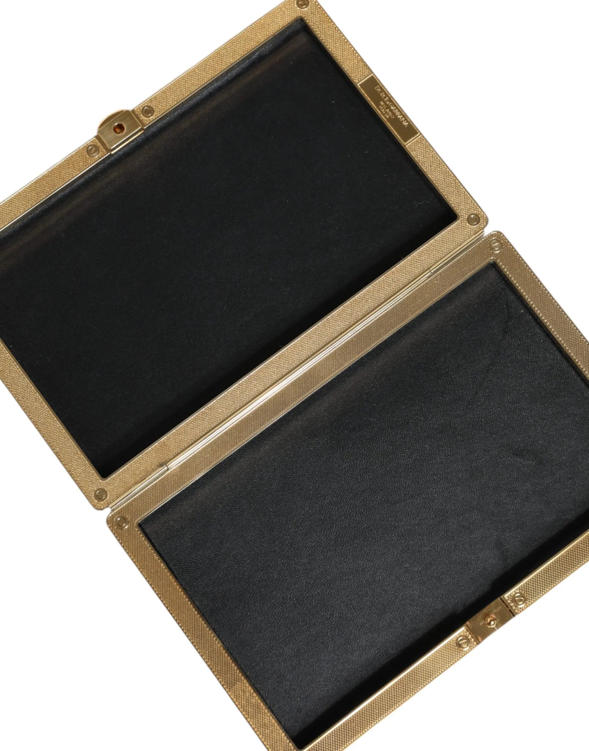 Pochette Dolce & Gabbana dorée Dolce & Gabbana