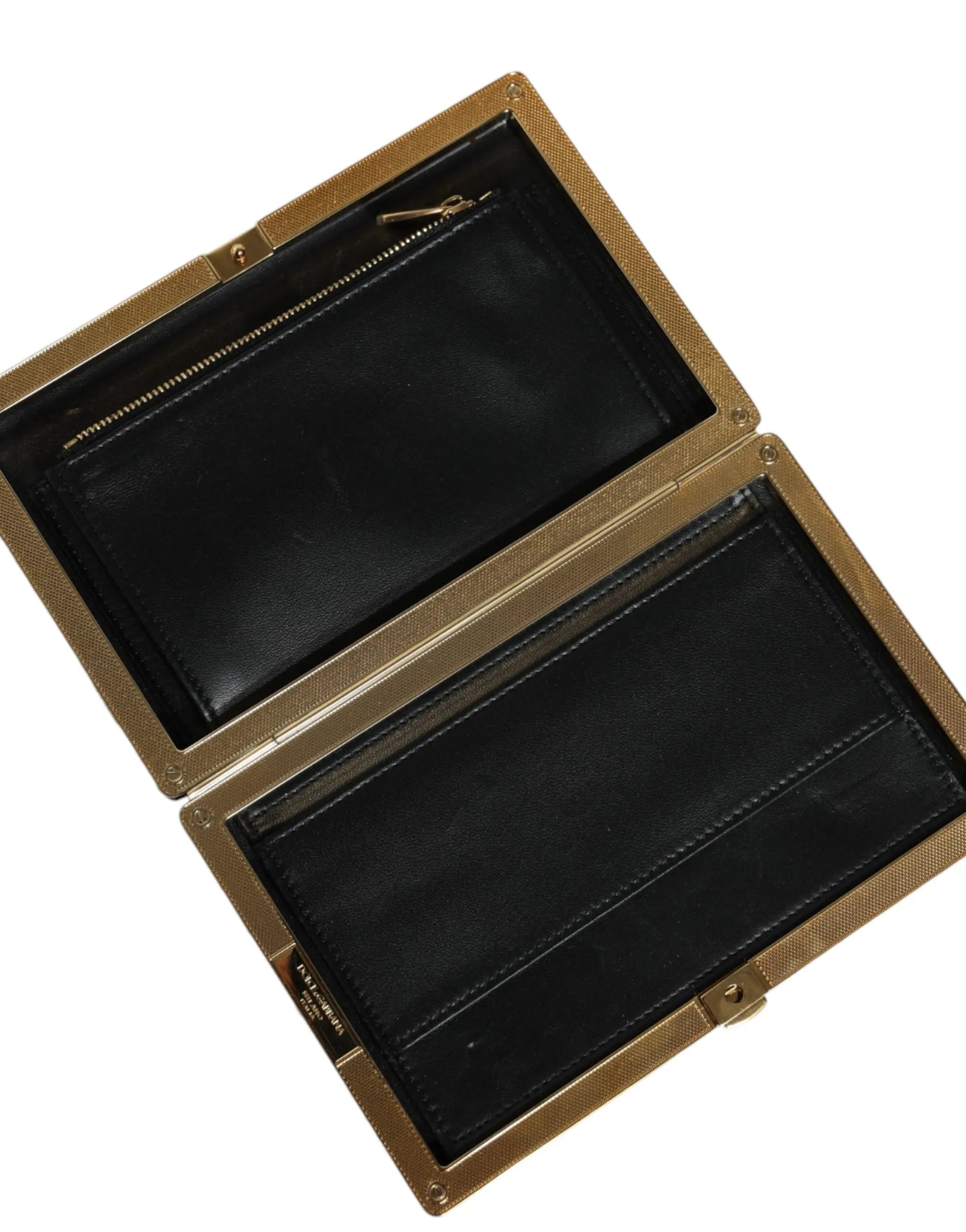 Pochette Dolce & Gabbana miniature noir et blanc Dolce & Gabbana