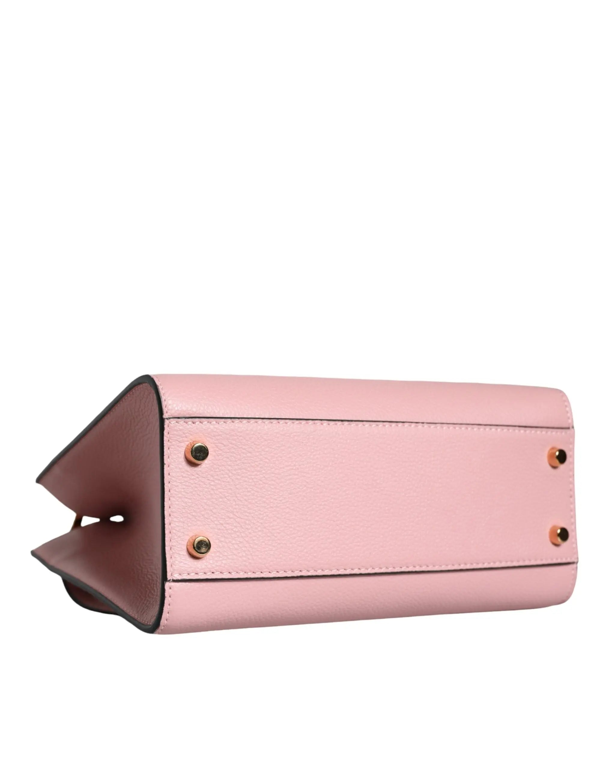 Sac à main Versace grainy cuir rose Versace