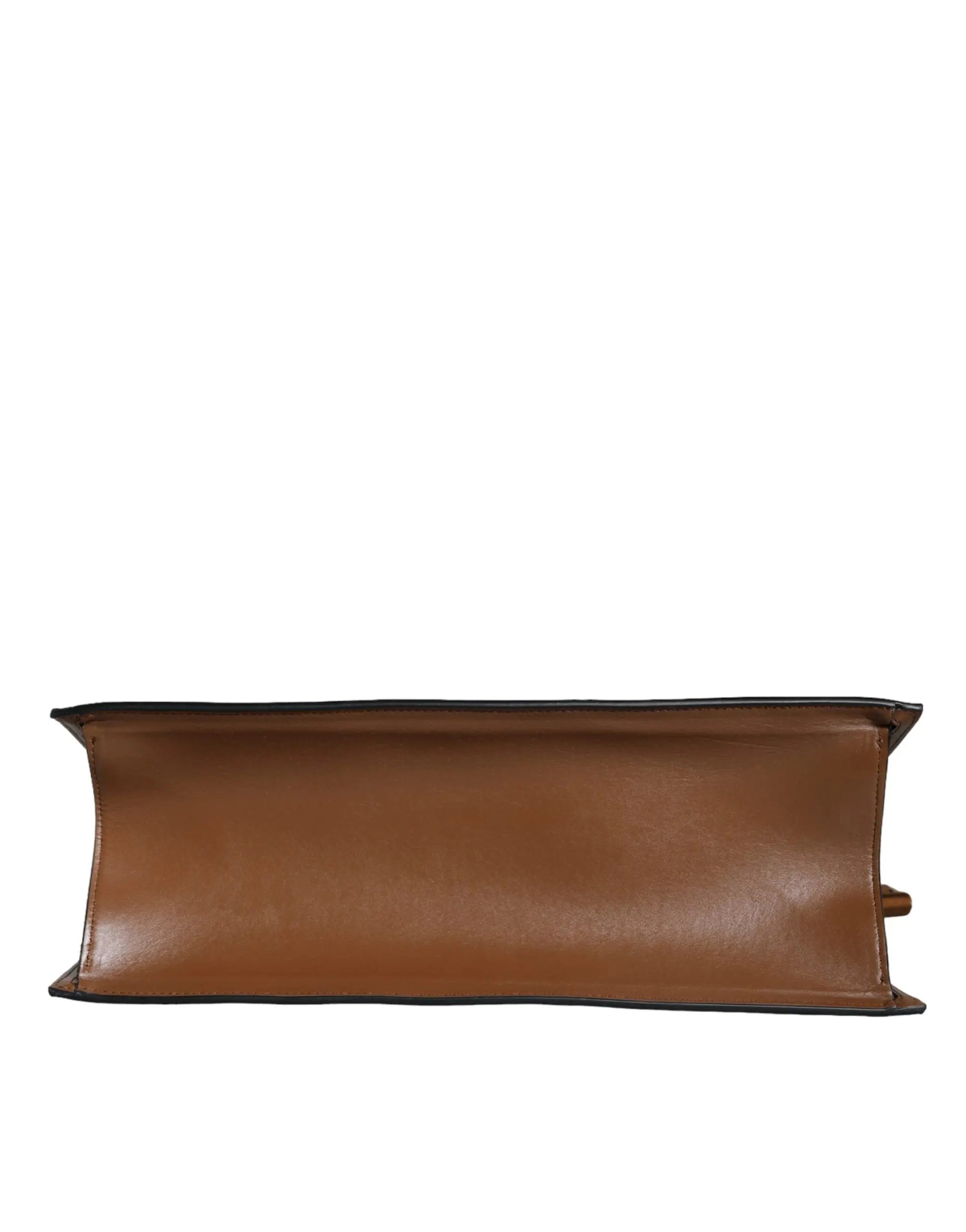 Sac tote Versace jacquard marron Versace