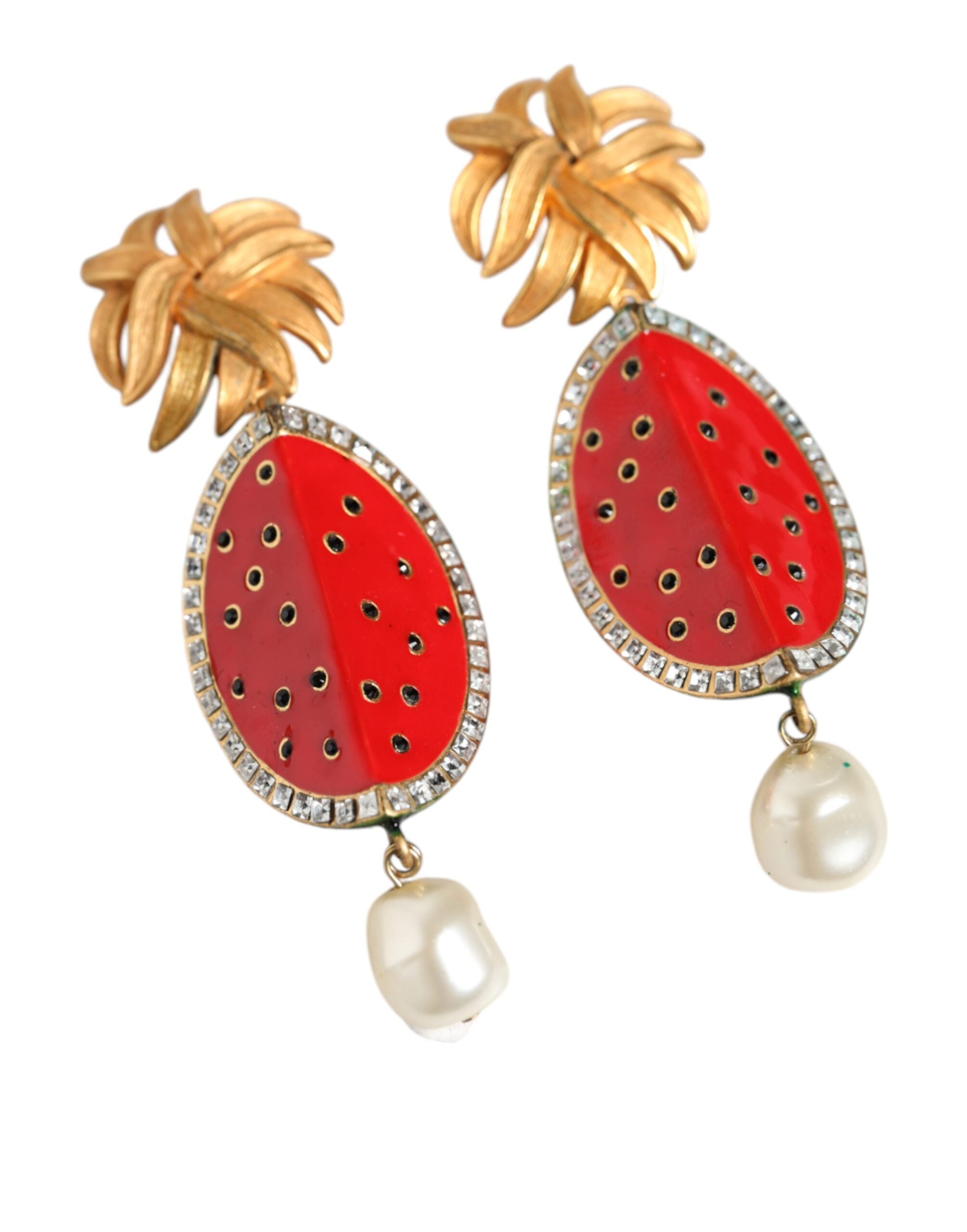 Boucles d'oreilles Red Watermelon rouges