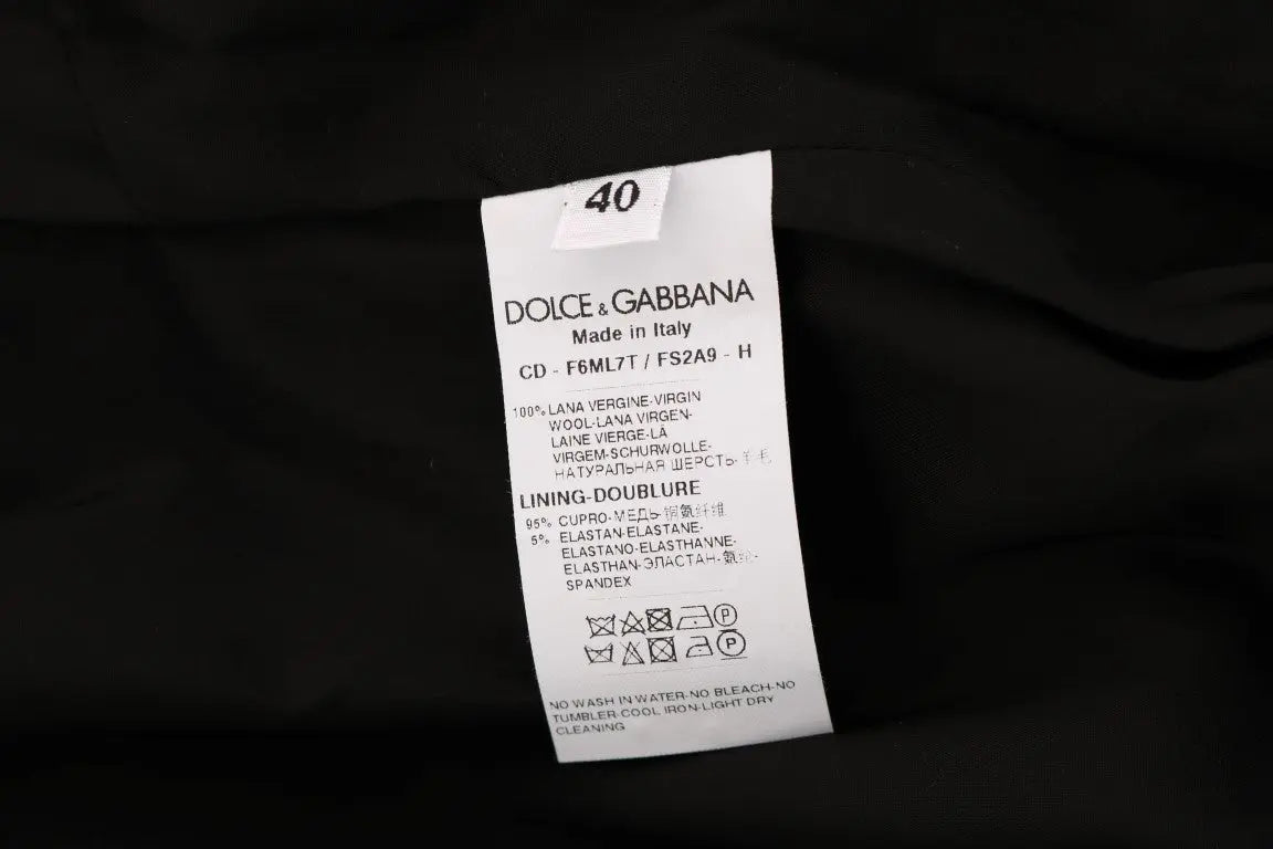 Robe Dolce & Gabbana gris à pois Dolce & Gabbana