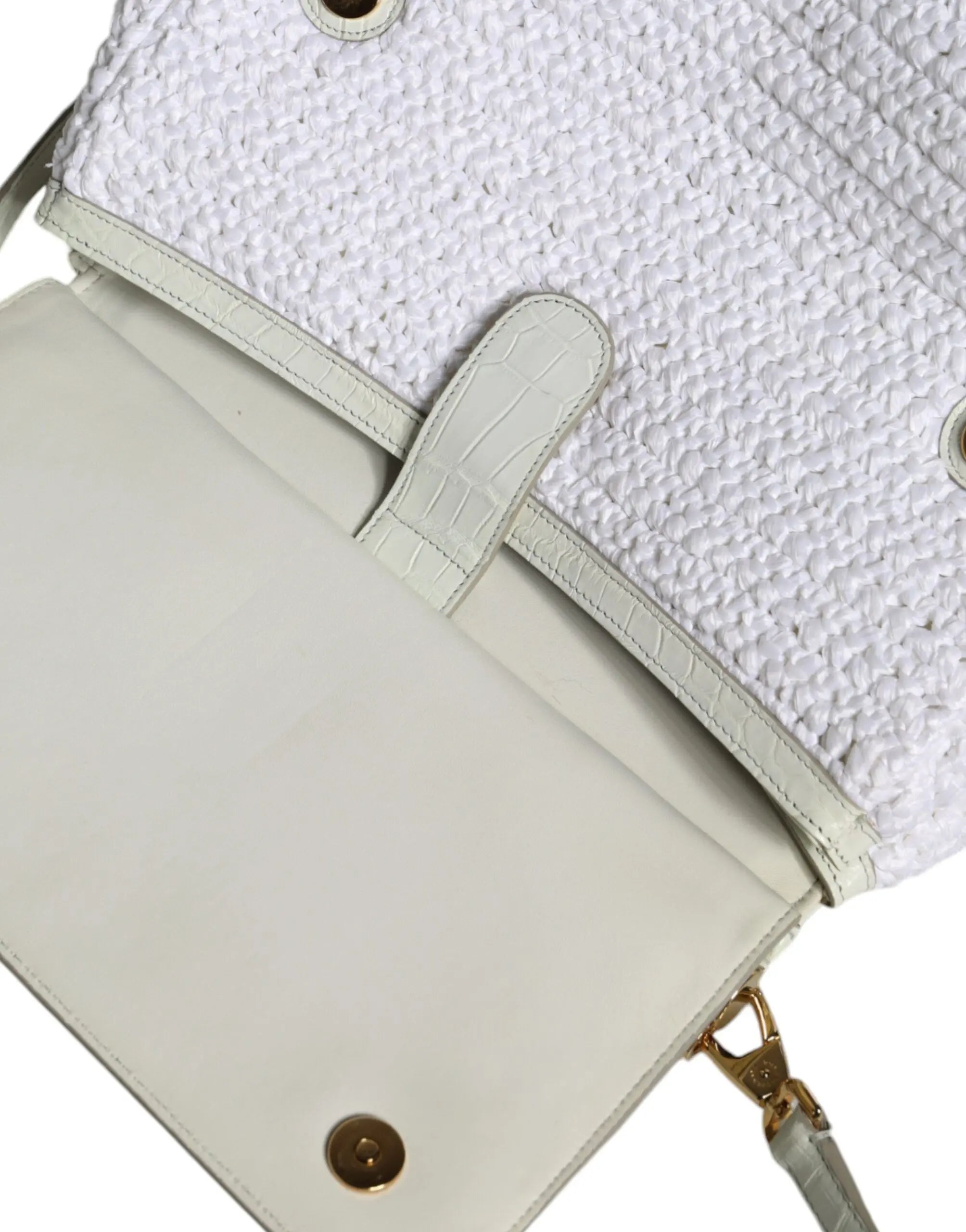 Sac à bandoulière Dolce & Gabbana SICILY blanc Dolce & Gabbana