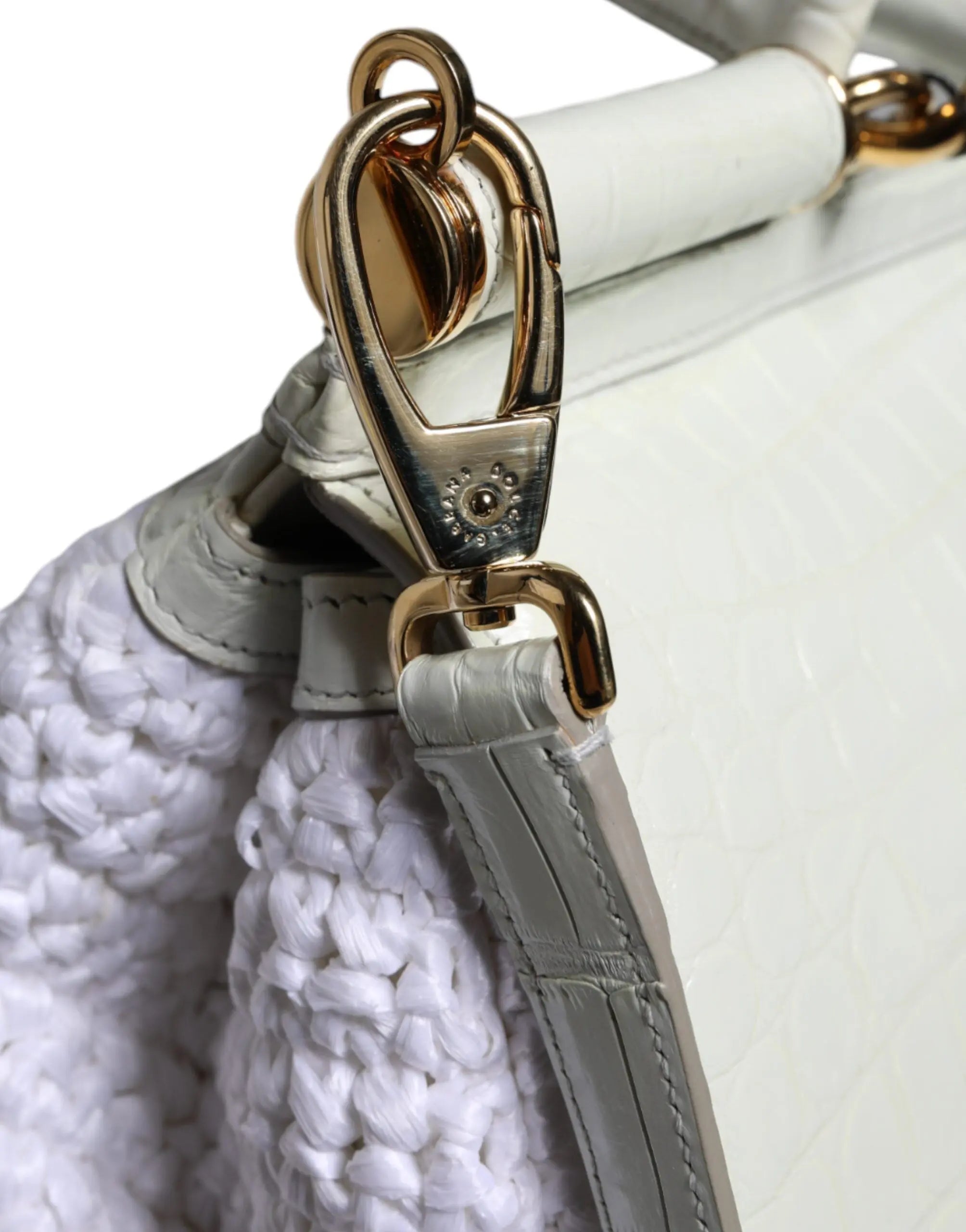 Sac à bandoulière Dolce & Gabbana SICILY blanc Dolce & Gabbana