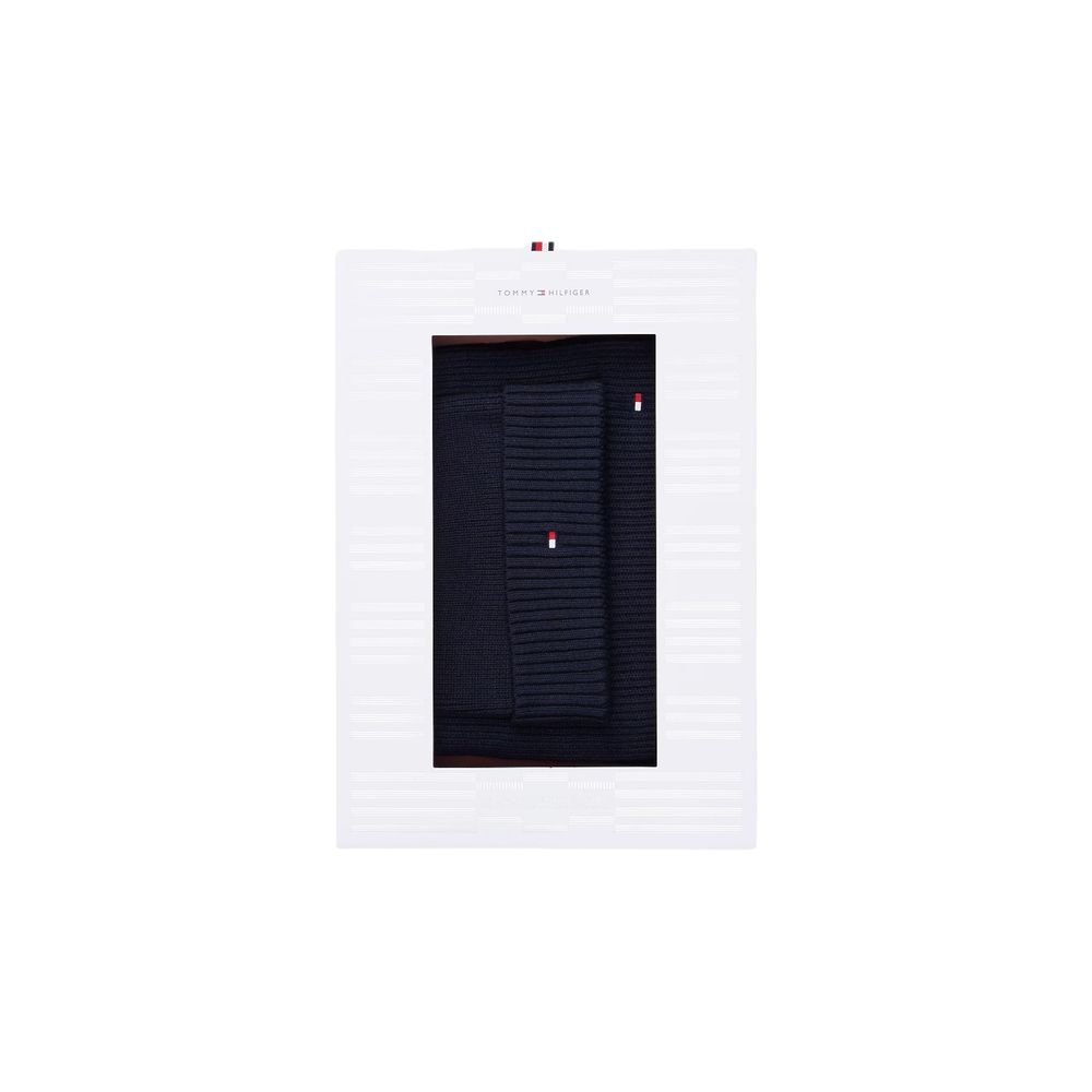 Écharpe Tommy Hilfiger LAG bleue