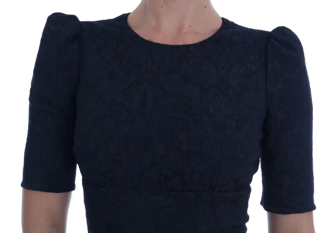Robe Dolce & Gabbana mini noire et bleue Dolce & Gabbana