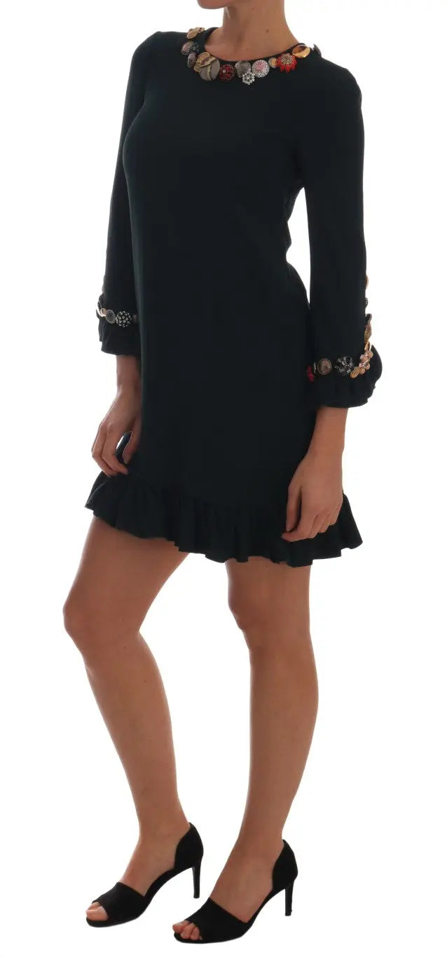 Robe courte Dolce & Gabbana verte Dolce & Gabbana