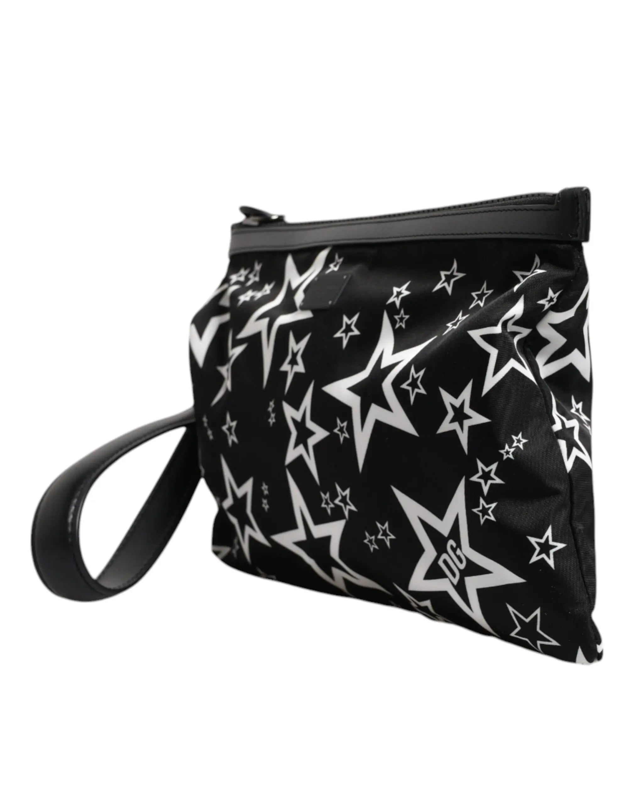 Pochette Dolce & Gabbana étoiles noires et blanches Dolce & Gabbana