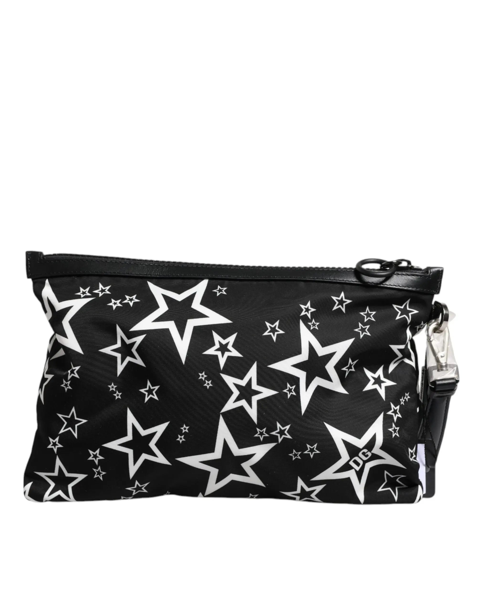 Pochette Dolce & Gabbana étoiles noires et blanches Dolce & Gabbana