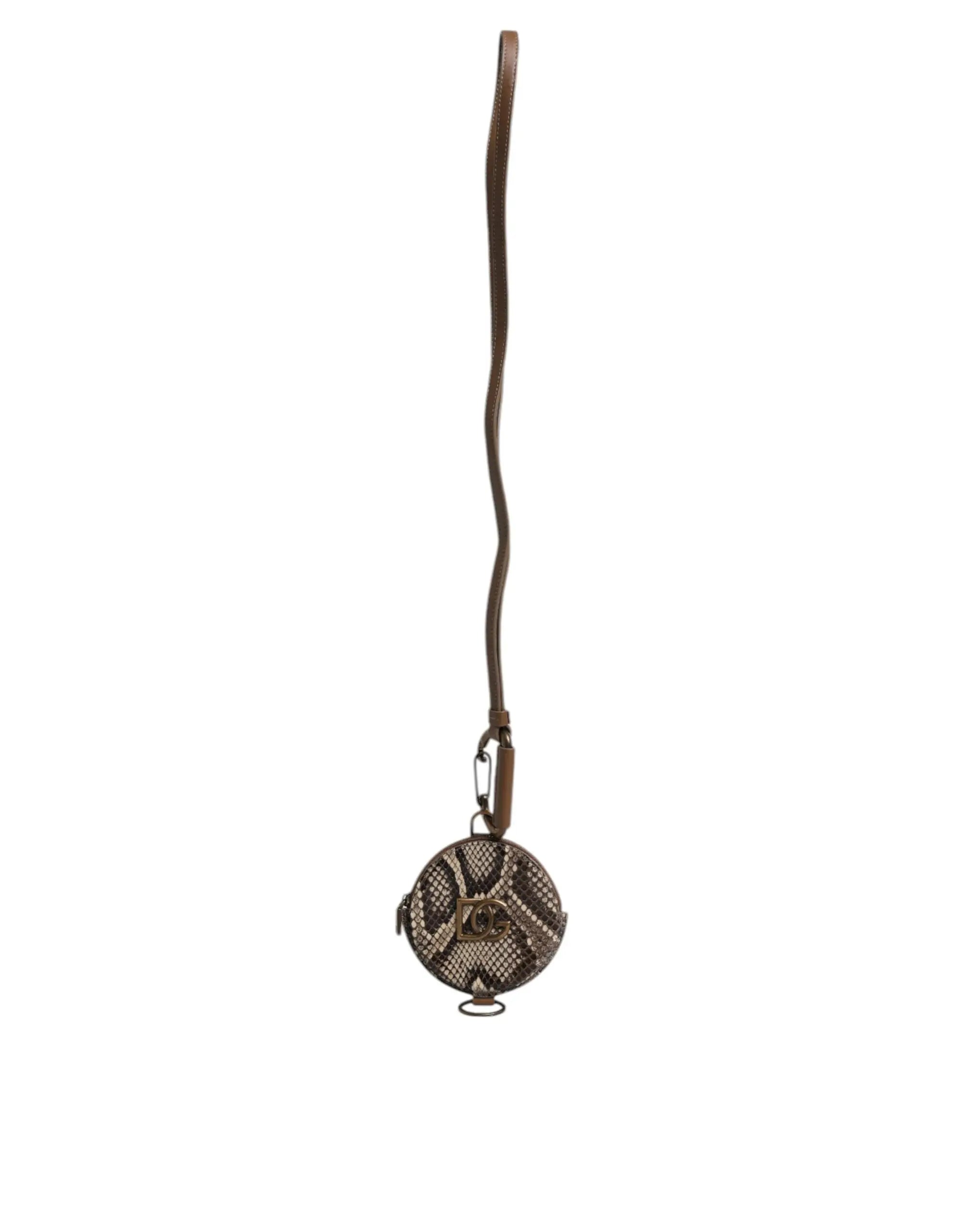 Porte-monnaie Dolce & Gabbana rond marron Dolce & Gabbana