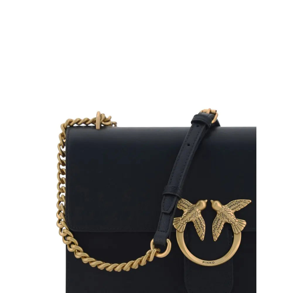 Sac Pinko Love métal rose PINKO