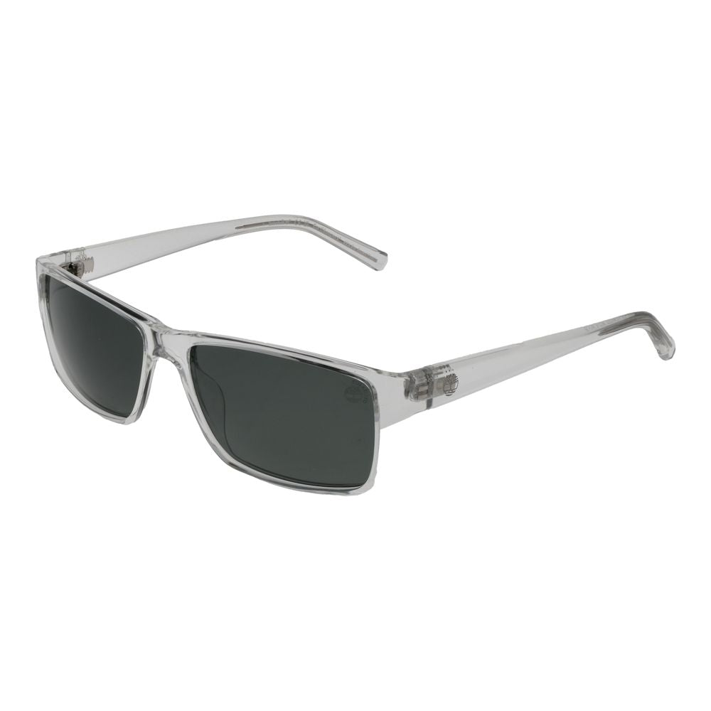 Lunettes de soleil transparentes vertes