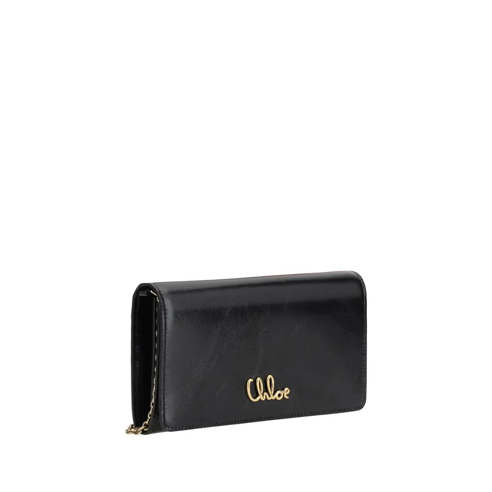 Pochette Chloé Iconic marron Chloé