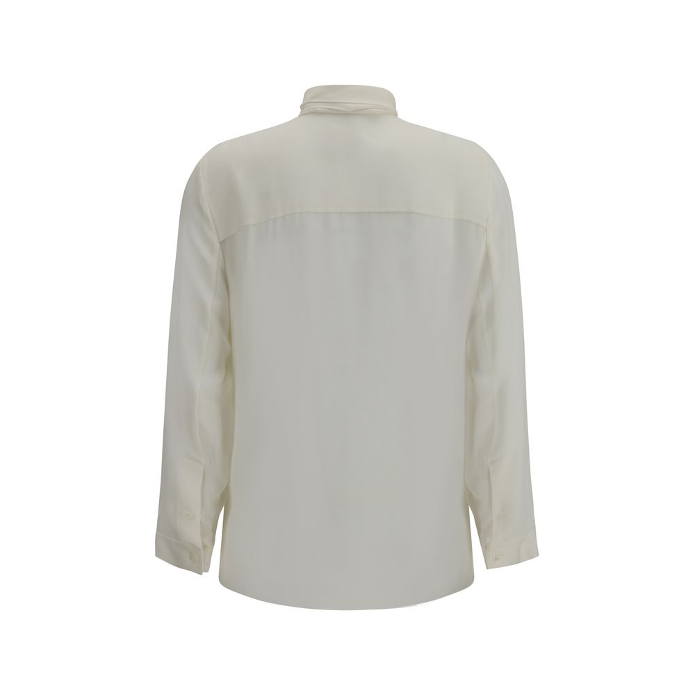 Chemise Khaite Tash semi-transparente