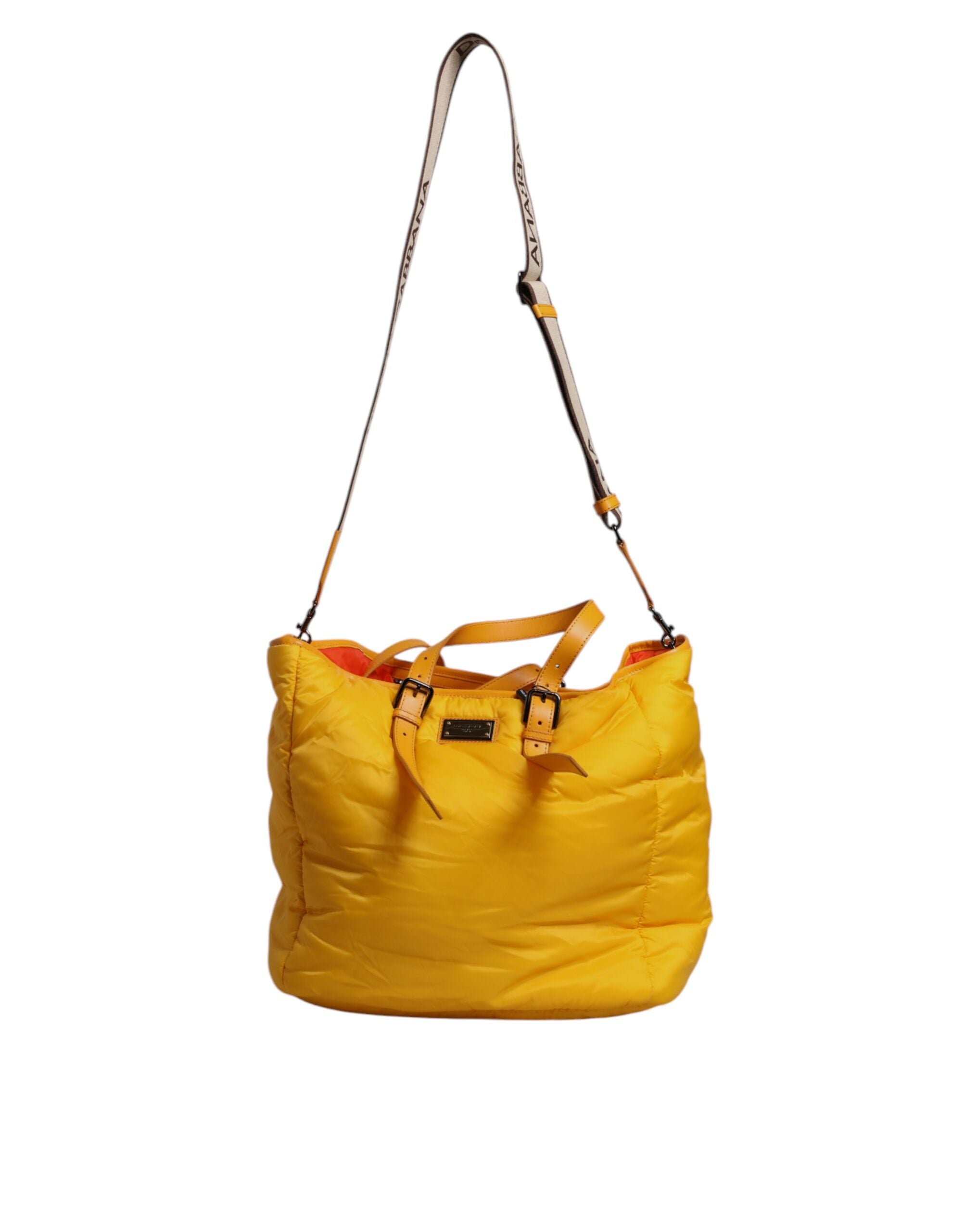 Sac à main Dolce & Gabbana jaune orange