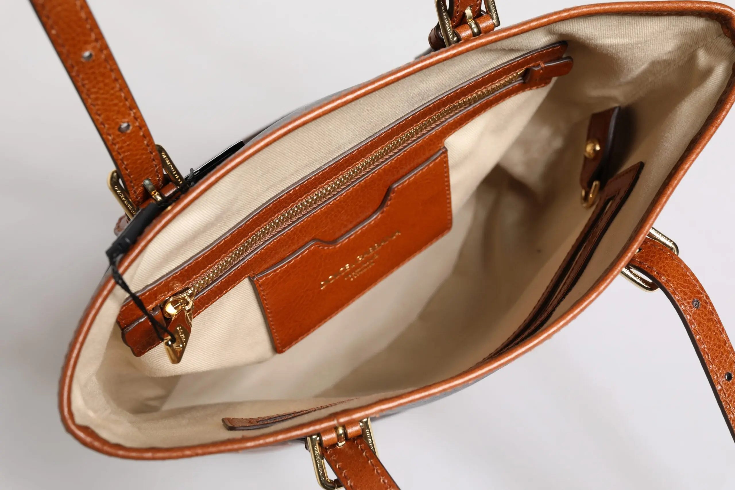 Tote bag Dolce & Gabbana léopard marron Dolce & Gabbana