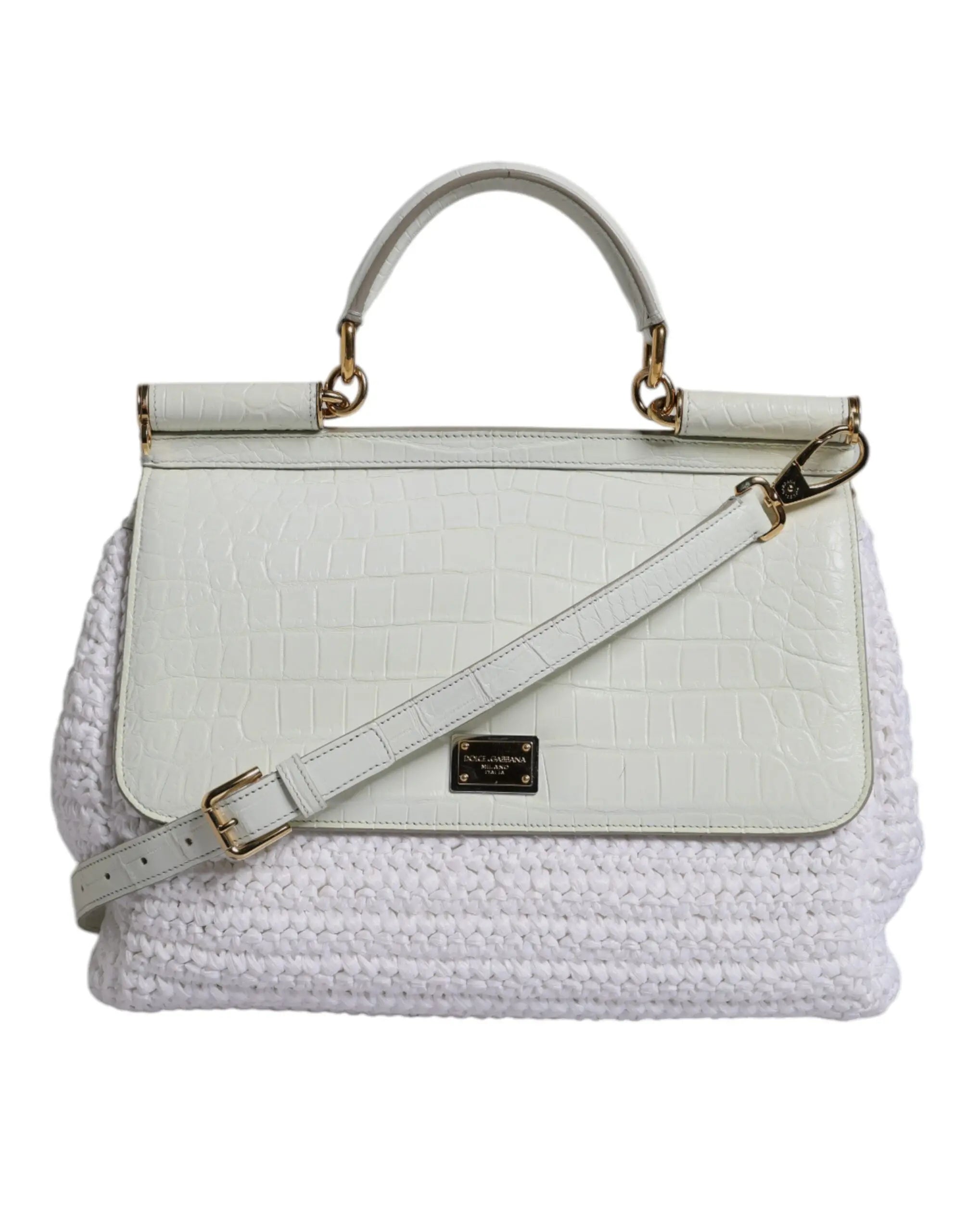 Sac à main Dolce & Gabbana blanc Dolce & Gabbana
