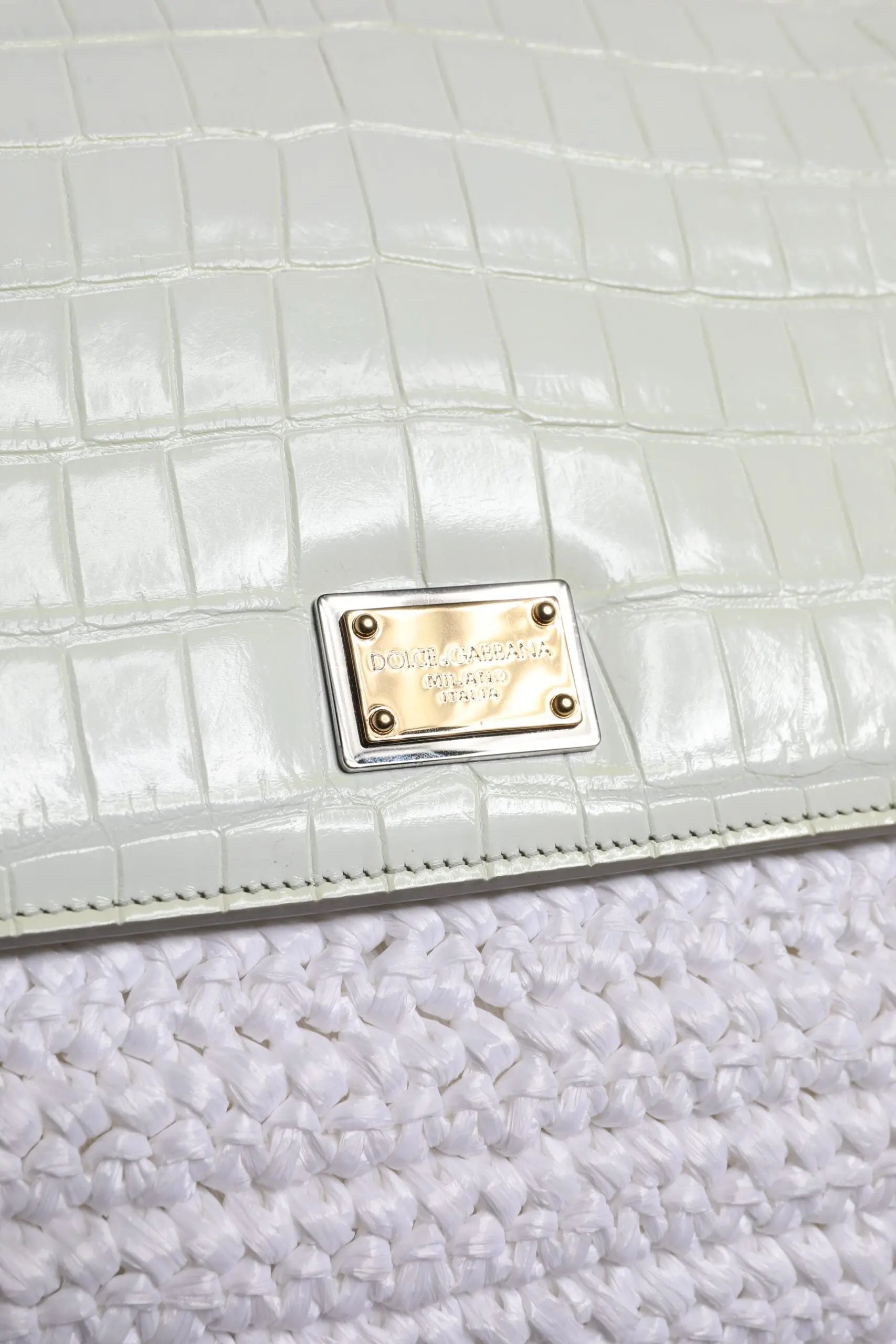Sac à main Dolce & Gabbana blanc Dolce & Gabbana