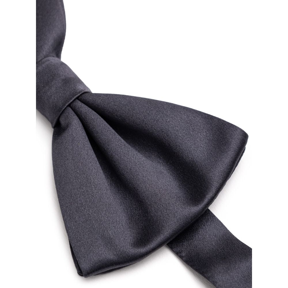 Nœud papillon Dolce & Gabbana gris foncé