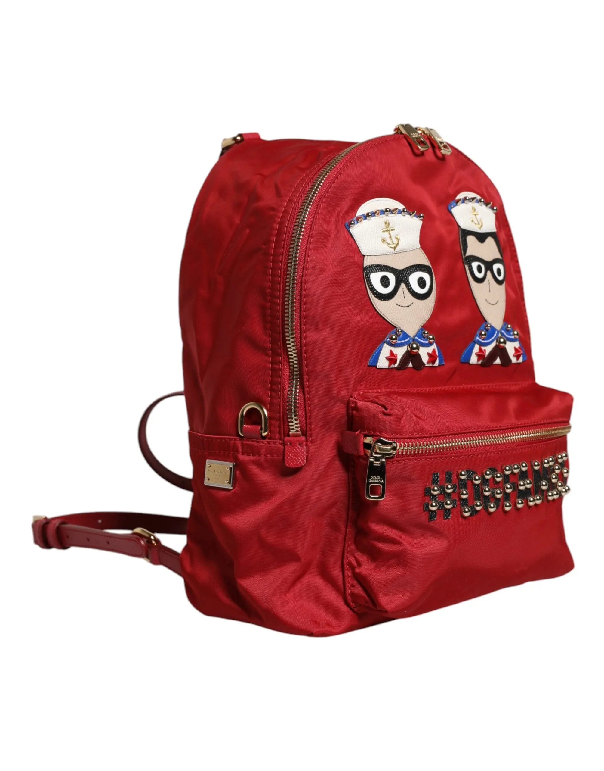 Sac à dos Dolce & Gabbana VULCANO rouge Dolce & Gabbana