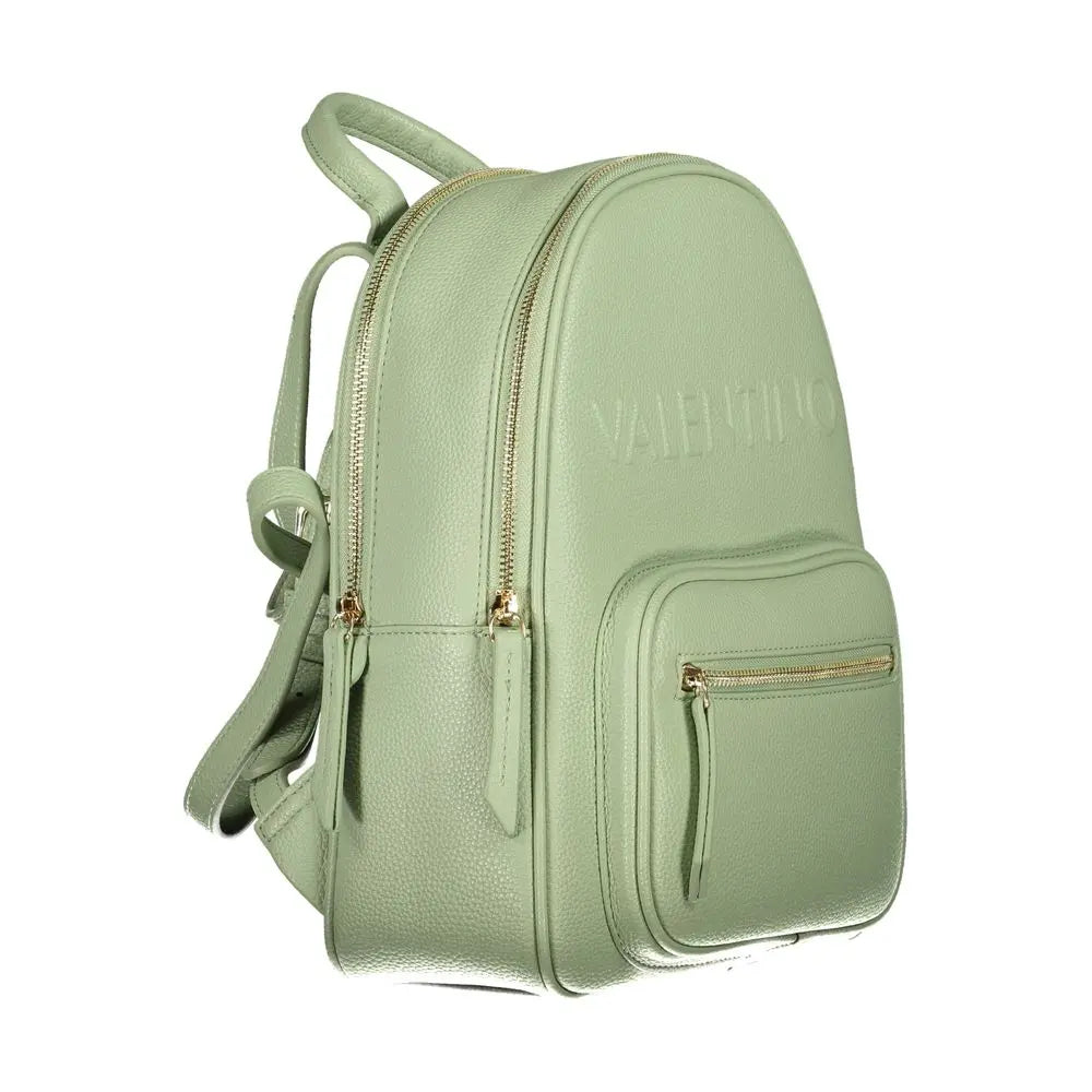 Sac à dos recyclé vert Mario Valentino