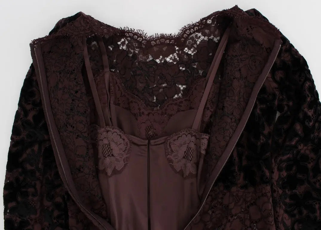 Robe Dolce & Gabbana Bodycon violette Dolce & Gabbana