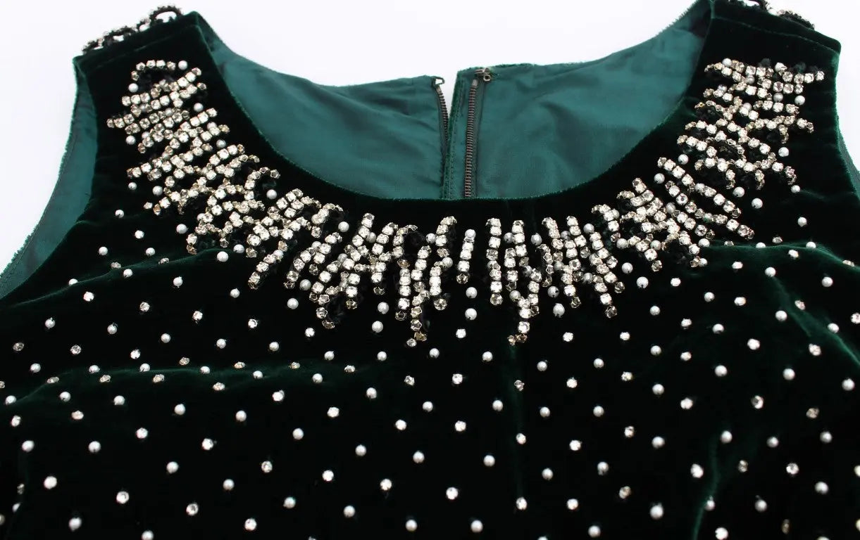 Robe Dolce & Gabbana maxi vert Dolce & Gabbana