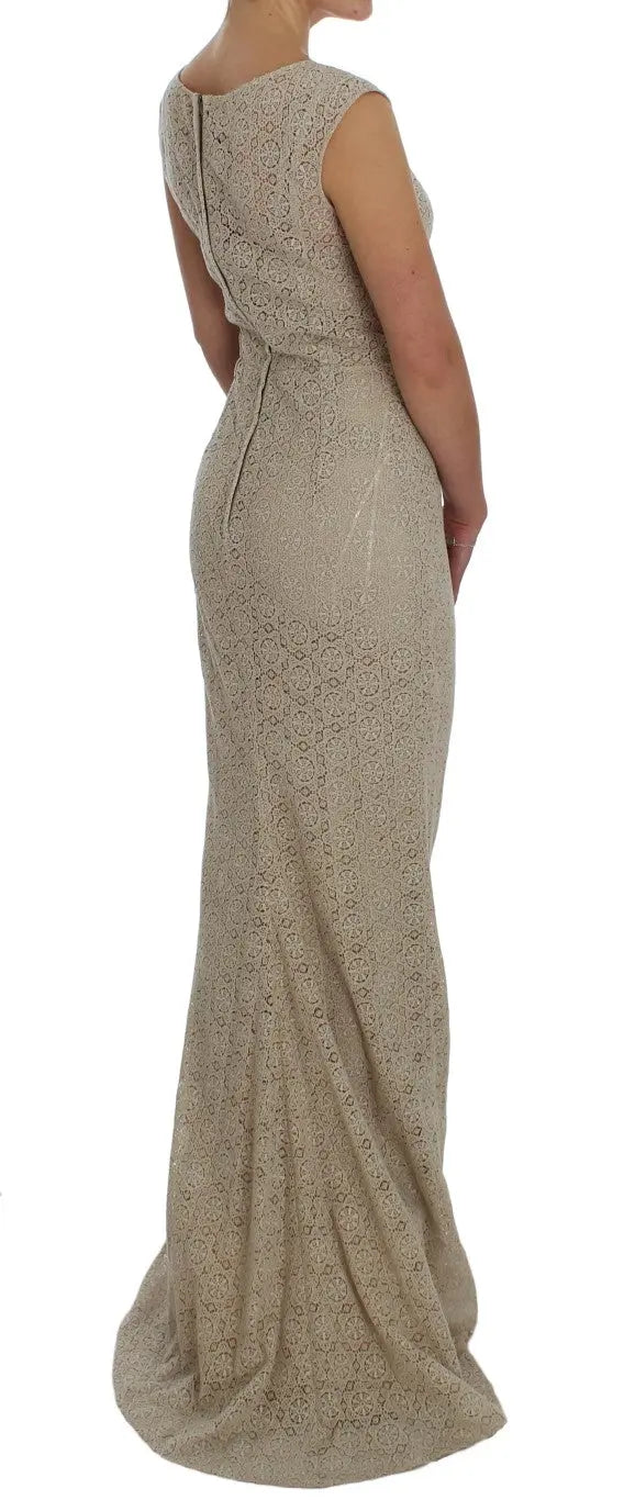 Robe Dolce & Gabbana Ricamo beige Dolce & Gabbana