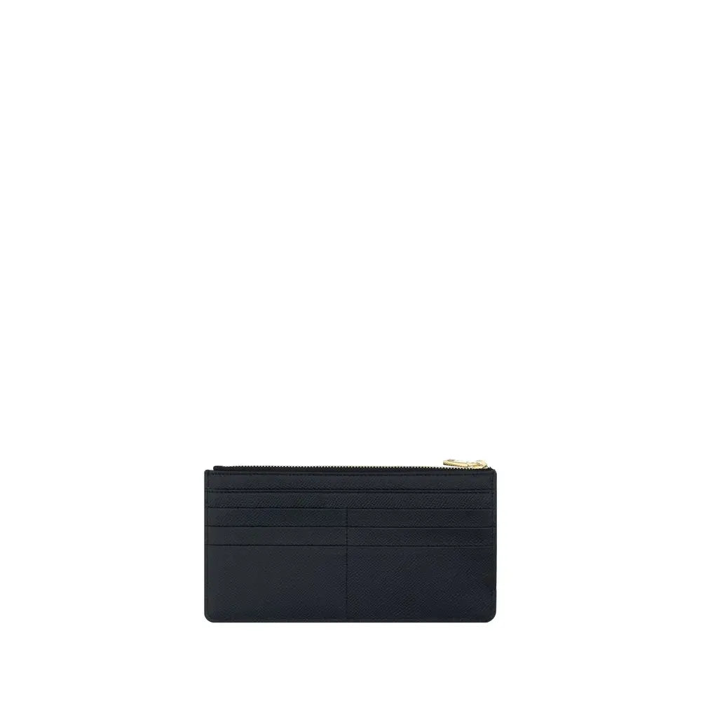 Portefeuille Dolce & Gabbana en cuir noir Dolce & Gabbana
