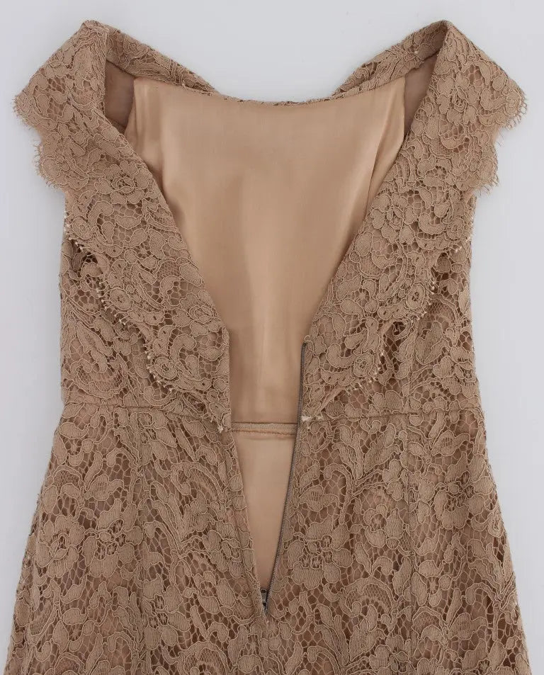 Robe Dolce & Gabbana longue rose Dolce & Gabbana