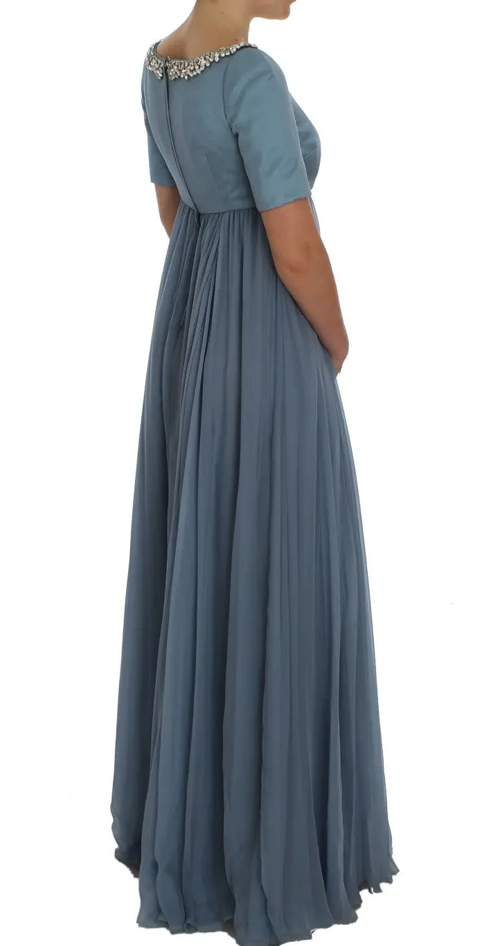 Robe Dolce & Gabbana Cristaux bleue Dolce & Gabbana