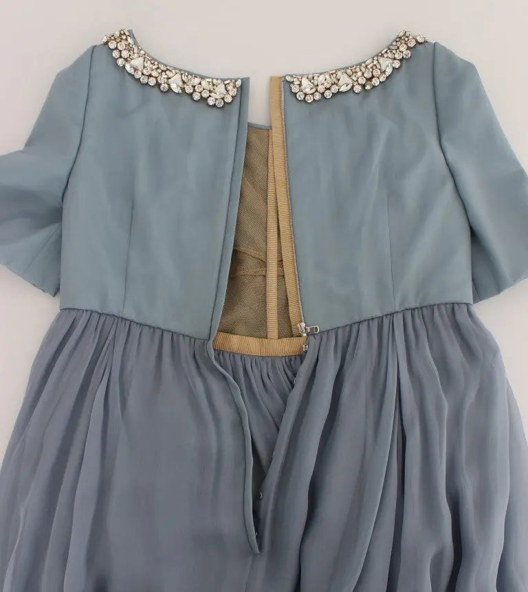 Robe Dolce & Gabbana Cristaux bleue Dolce & Gabbana
